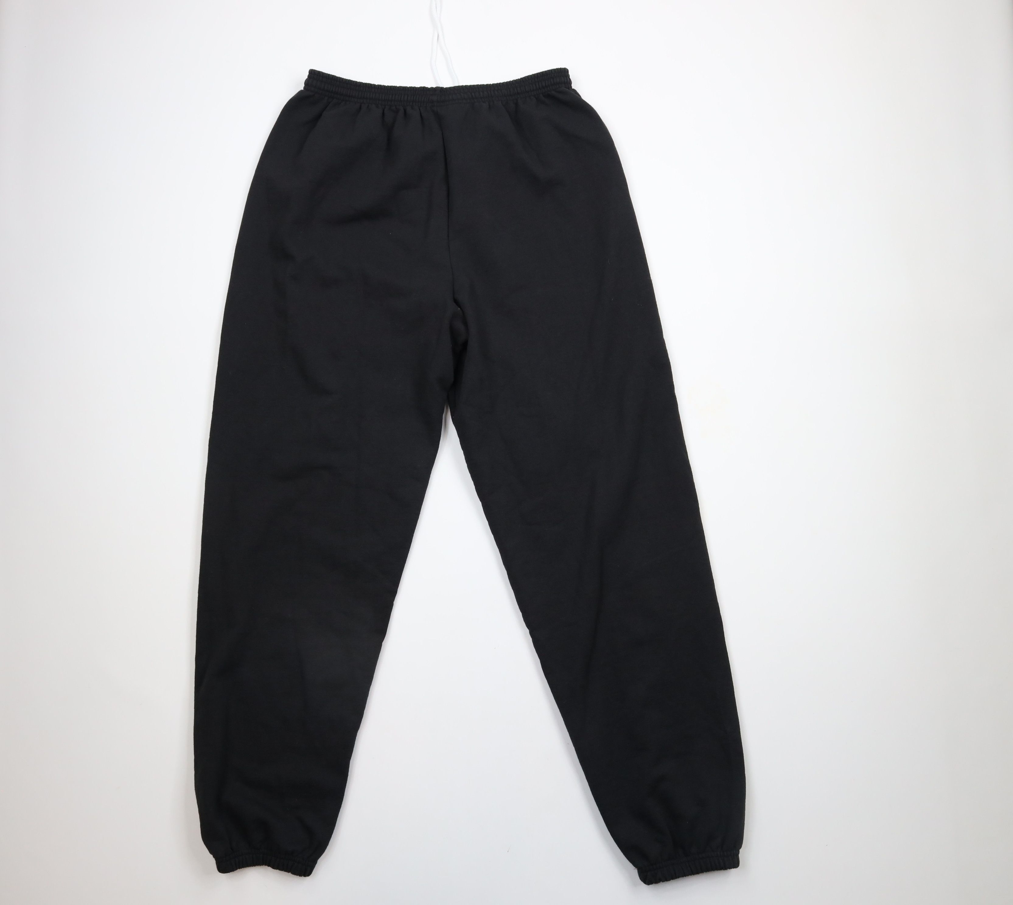 Champion × Vintage Vintage Champion Logo Cuffed Sweatpants Joggers Black Size US 36 / EU 52 - 8 Thumbnail