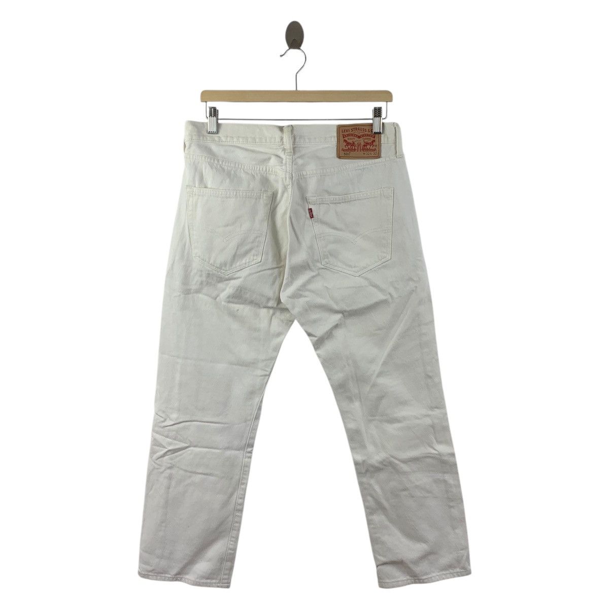Levi's × Vintage Vintage LEVI’S lot 501 white colour jeans Size US 32 / EU 48 - 4 Thumbnail