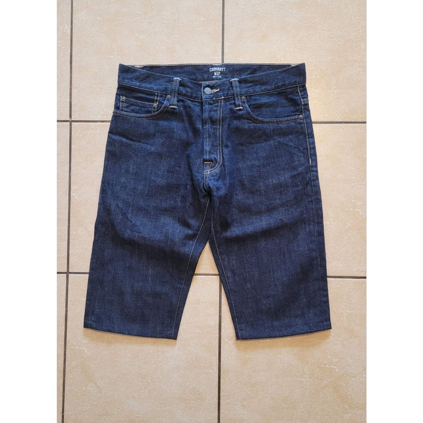 Carhartt Carhartt WIP Klondike Denim Shorts Size US 30 / EU 46 - 3 Thumbnail
