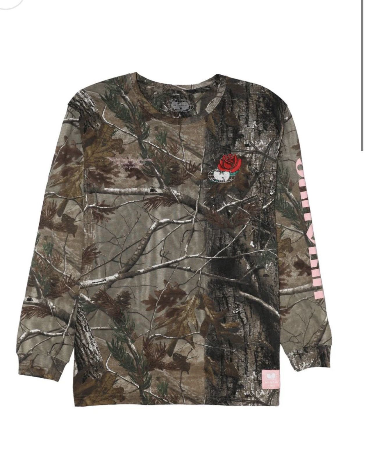 Wu-Tang Clan Wu Wear Long Sleeve Tee, Realtree Camo XXXL Size US XXL / EU 58 / 5 - 2 Thumbnail