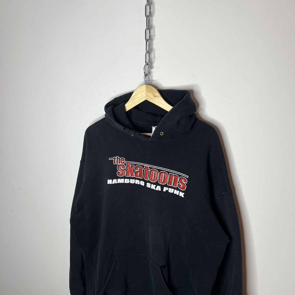 Japanese Brand × Vintage Vintage Style Baggy Japanese Printed Zip Hoodie Size US L / EU 52-54 / 3 - 2 Thumbnail