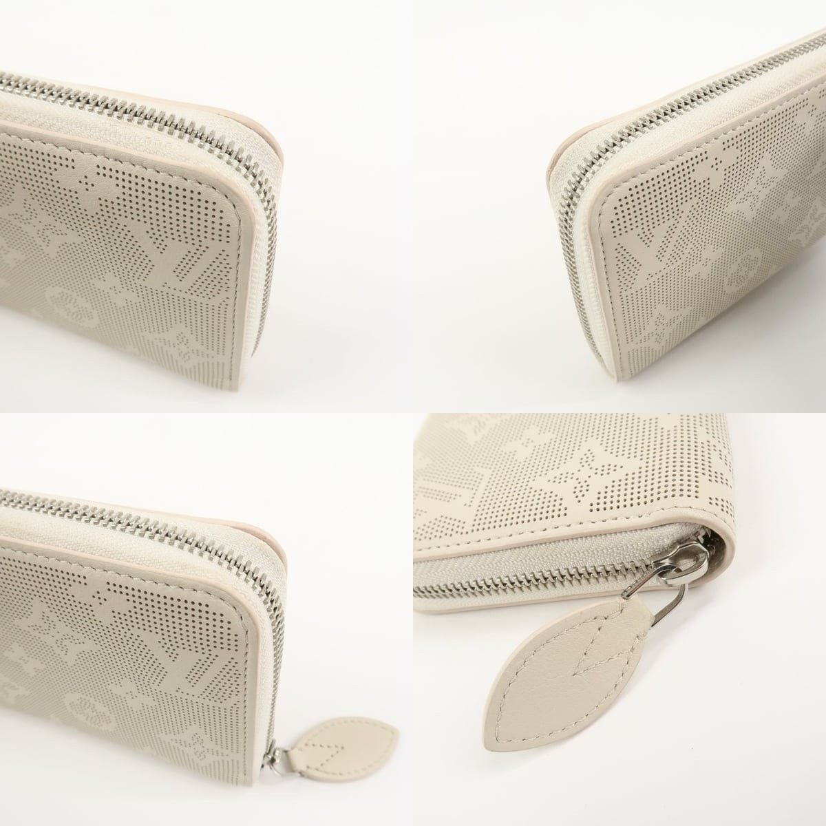 Louis Vuitton Louis Vuitton Mahina Reverse Round Zippy Wallet Calfskin Size ONE SIZE - 5 Thumbnail
