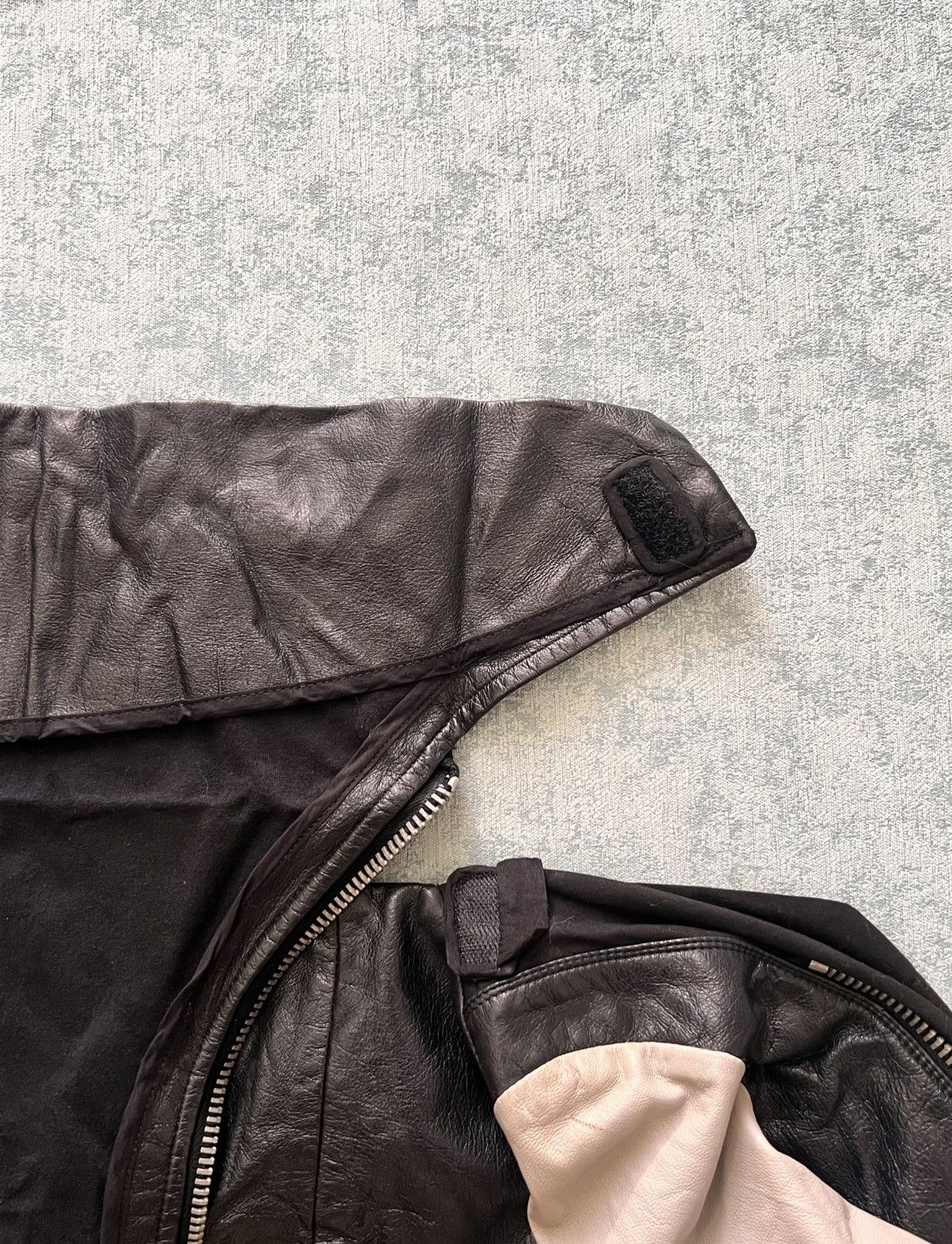 Rick Owens Vinted Leather Jacket Size L / US 10 / IT 46 - 10 Thumbnail