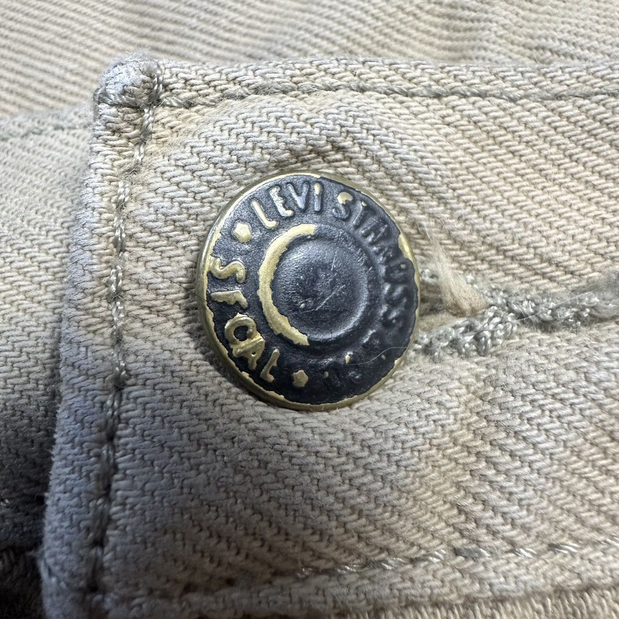 Levi's Vintage Y2K Khaki Levis 501 XX Denim Baggy Skater Jeans Size US 44 / EU 60 - 11 Thumbnail