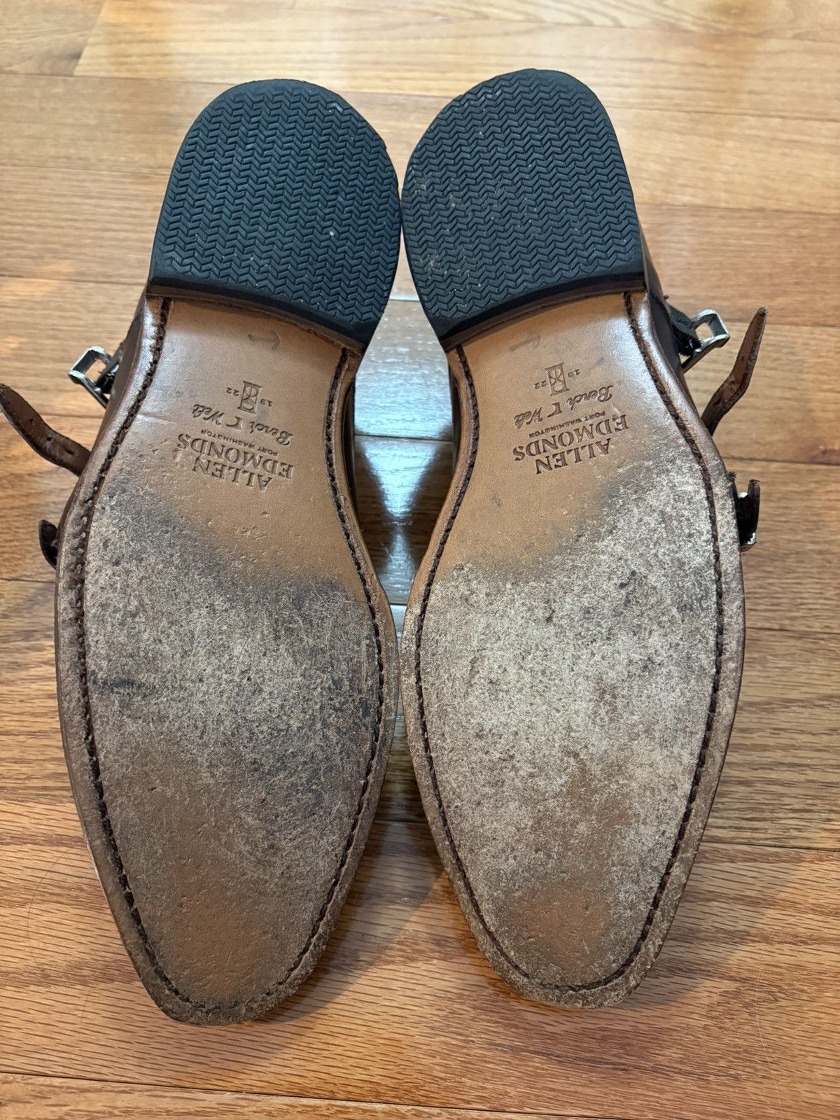 Allen Edmonds Allen Edmonds Double Monk Strap - US 9 Size US 9 / EU 42 - 4 Thumbnail