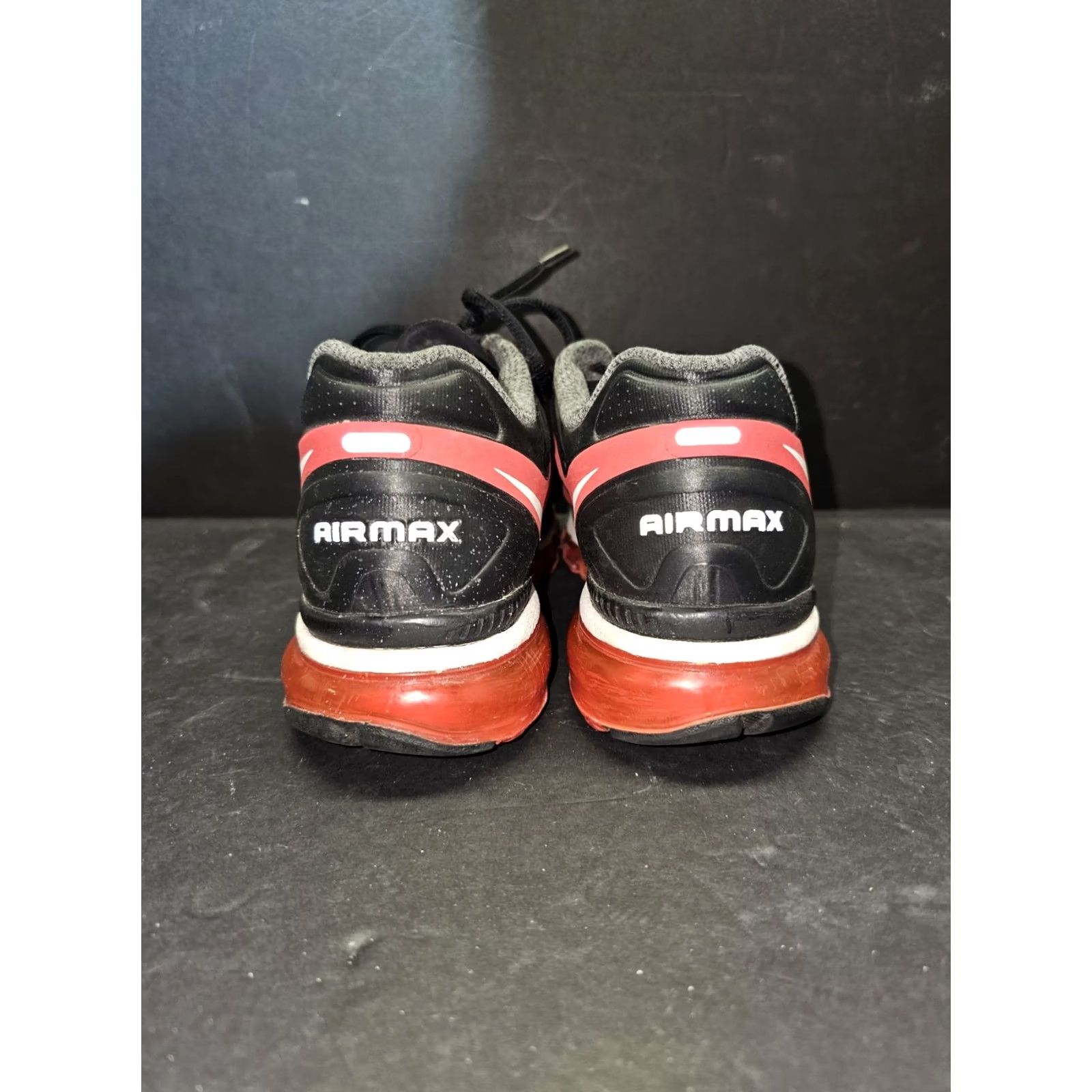 Nike Nike Air Max+ 2012 White Black Action Red 487982-016 Men's Size 9 Sneaker Shoes Nike Air Max 2012 Collection Mens Size US 8 / EU 41 - 6 Thumbnail