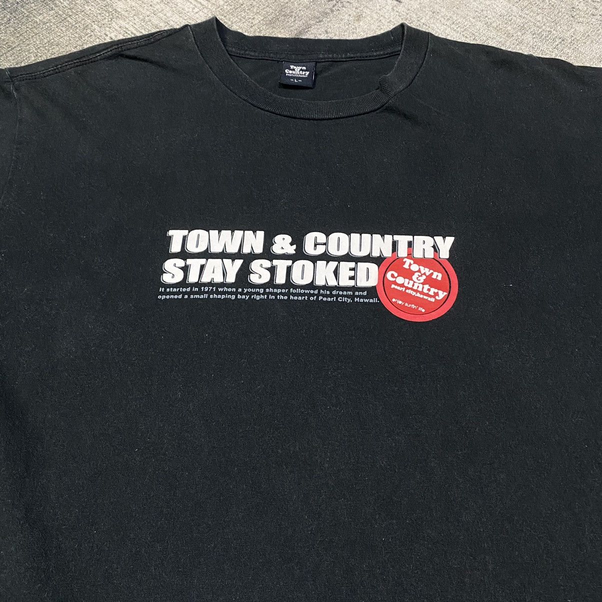 Vintage Town & Country Surfin T-shirt Size US L / EU 52-54 / 3 - 7 Thumbnail