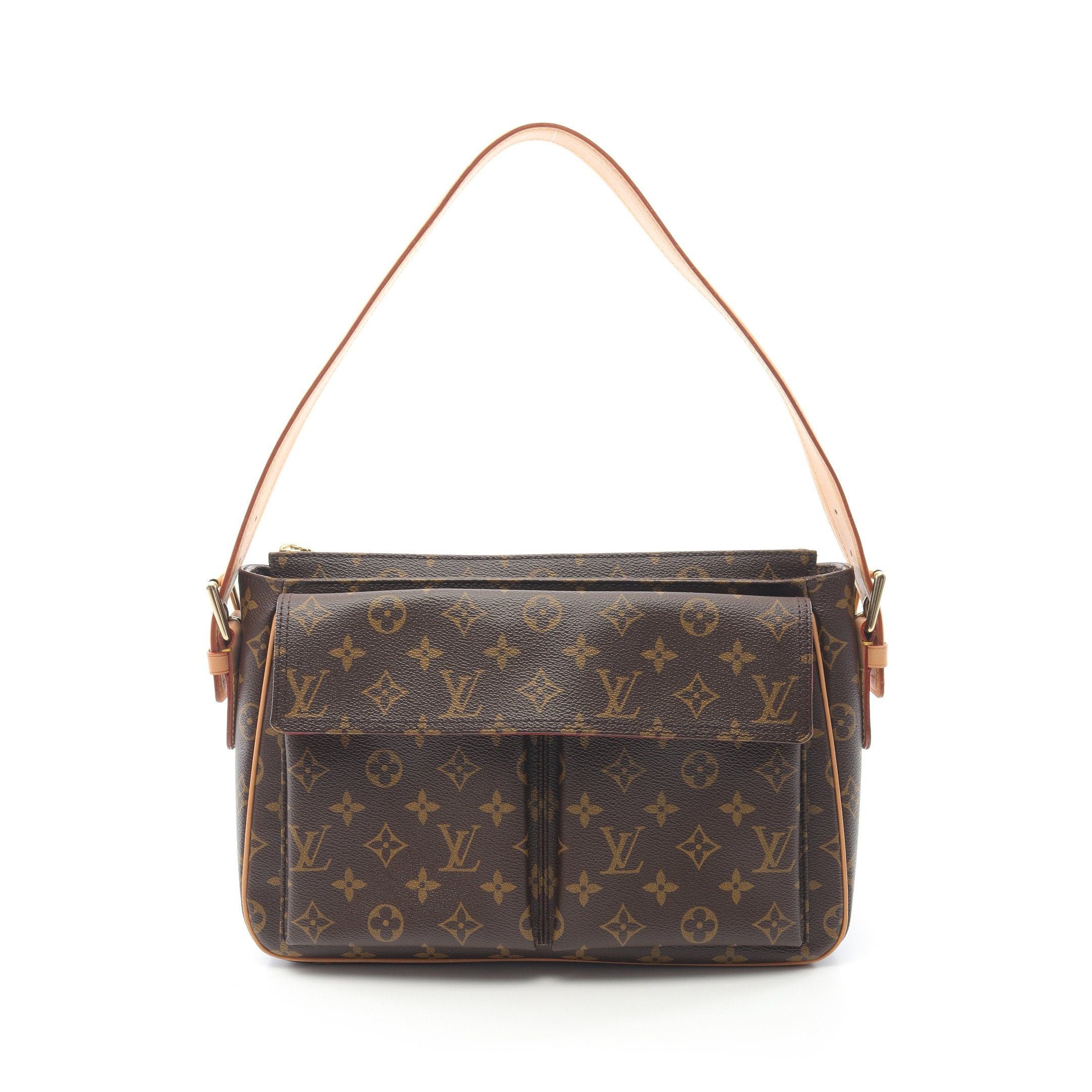 Louis Vuitton Louis Vuitton Vivacite Gm Monogram Shoulder Bag Leather Brown Size ONE SIZE - 1 Thumbnail