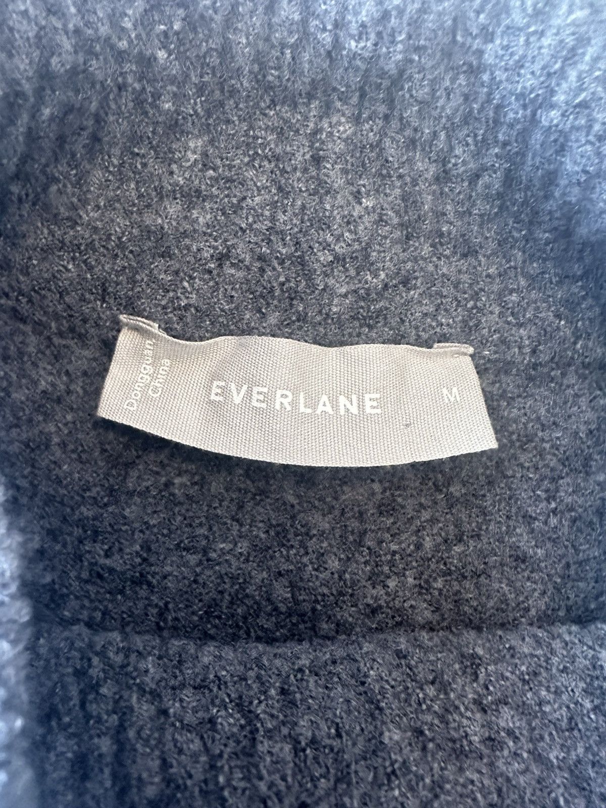 Everlane Everlane Gray Wool Blend Cowl Neck Sweater Size M Long Sleev Size M / US 6-8 / IT 42-44 - 4 Thumbnail