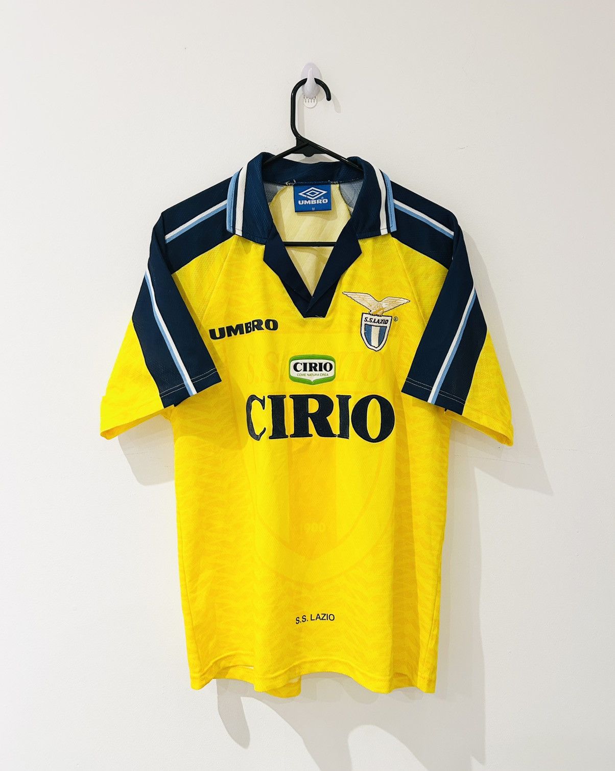 Umbro × Vintage Vintage 1997-98 SS Lazio Home Jersey | Grailed