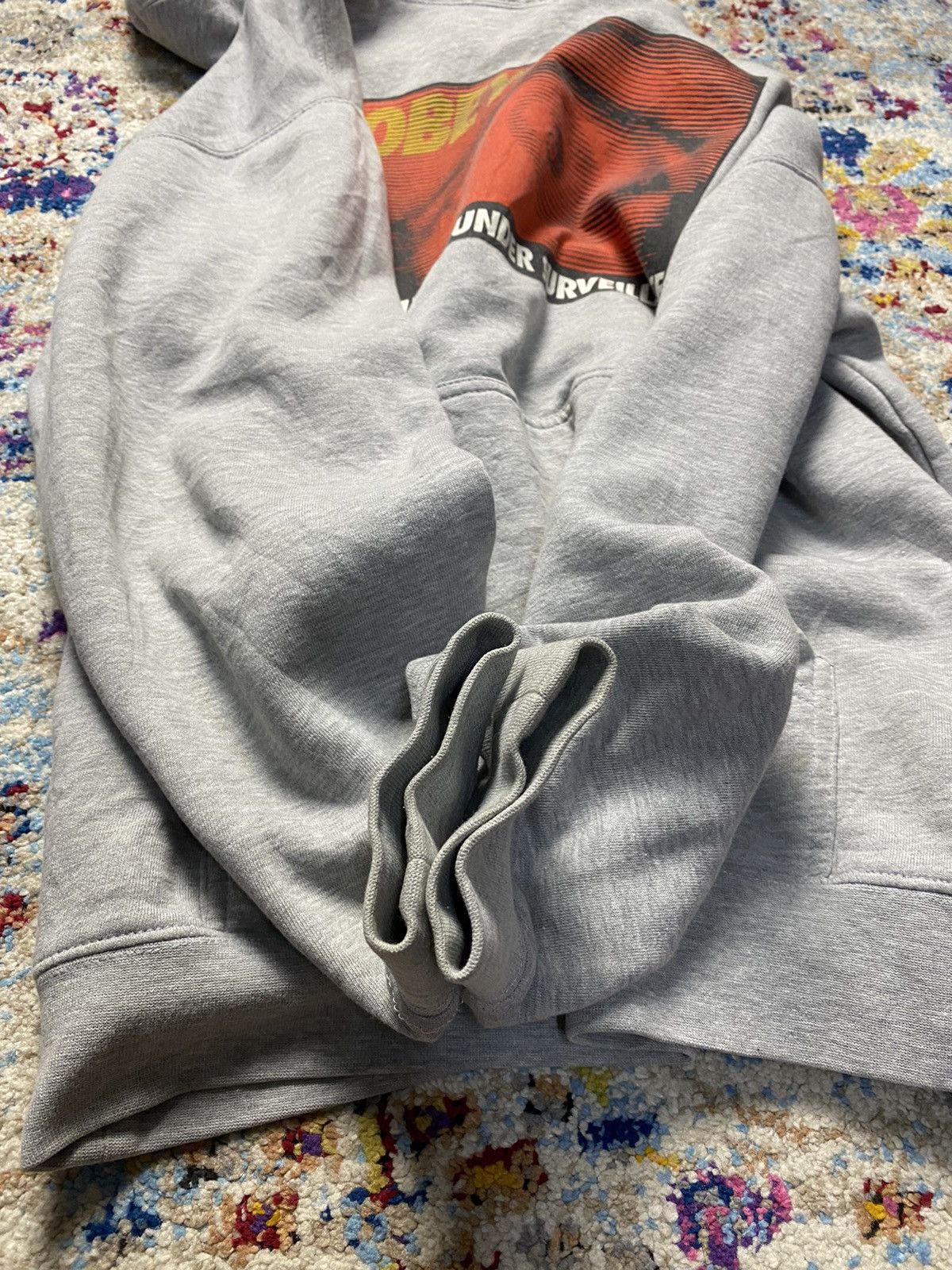 Obey Obey Hoodie Sweatshirt "Surveillance Eye" Heather Grey Size US M / EU 48-50 / 2 - 4 Thumbnail