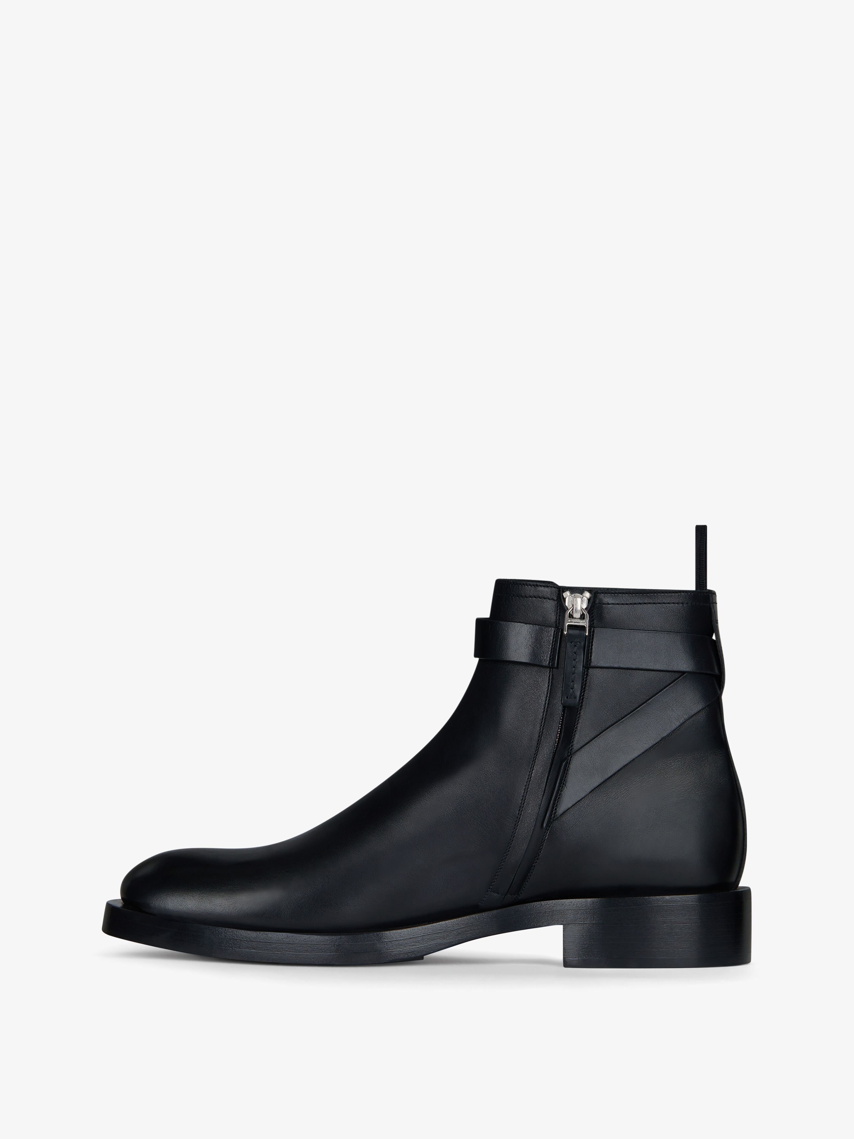 Givenchy o1srvl11e0925 Padlock Boots in Black Size US 8 / EU 41 - 4 Thumbnail