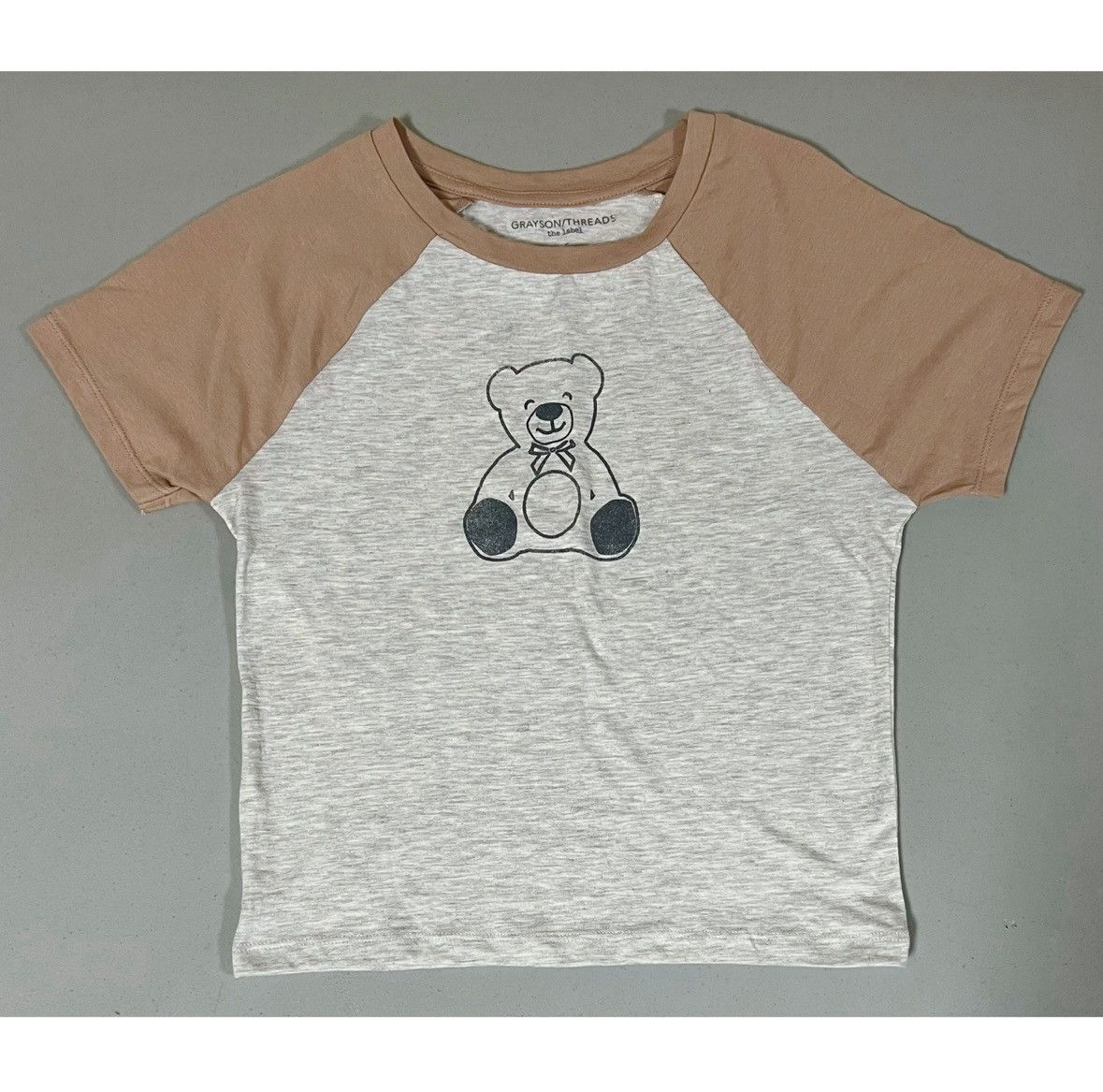 Vintage Teddy Bear Graphic Short Sleeve Tee T-Shirt Top Size S 🧸✨ Size S / US 4 / IT 40 - 2 Thumbnail