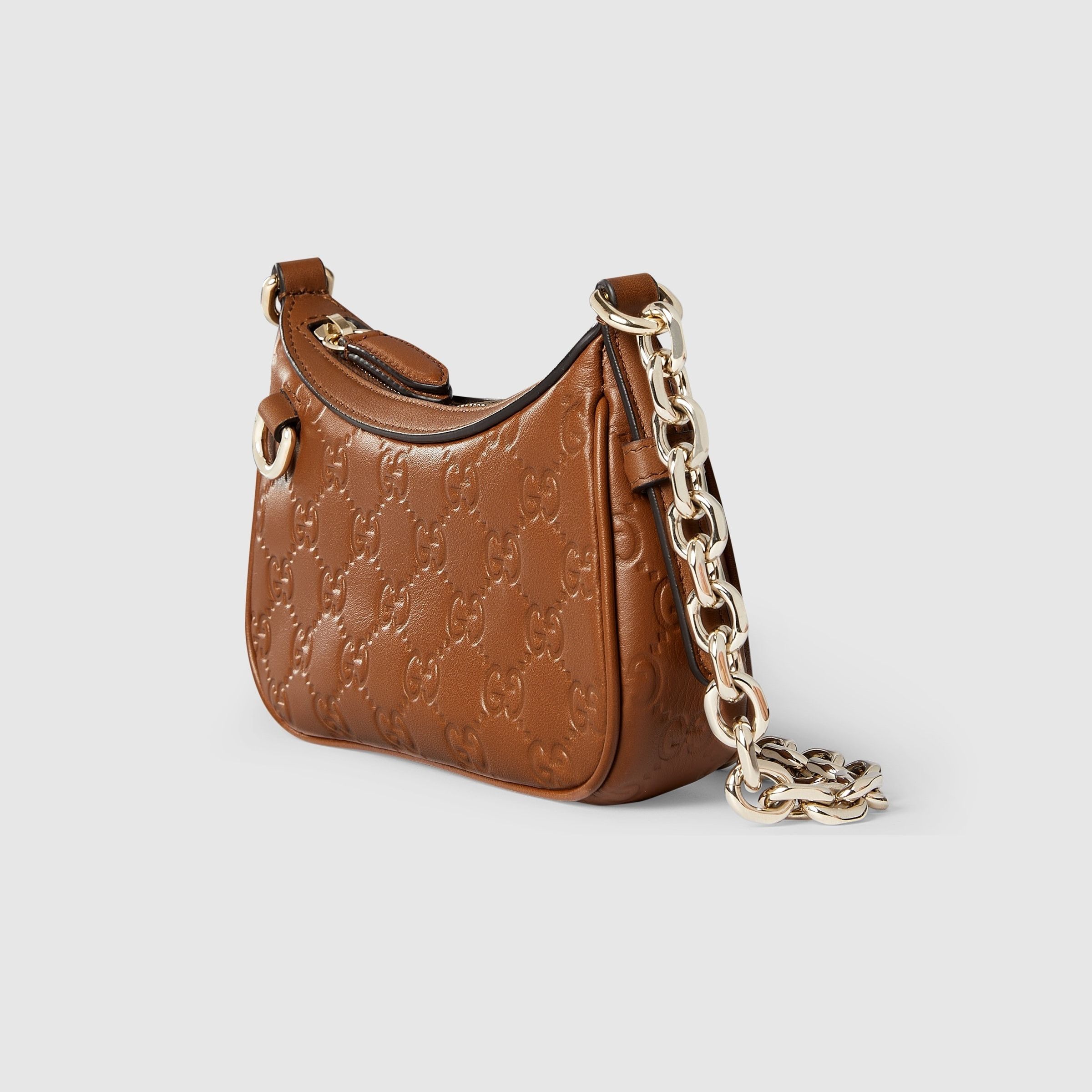 Gucci o1B3y1r0526 Size: OS / Monogram Mini Bag in Sundial Size ONE SIZE - 5 Thumbnail