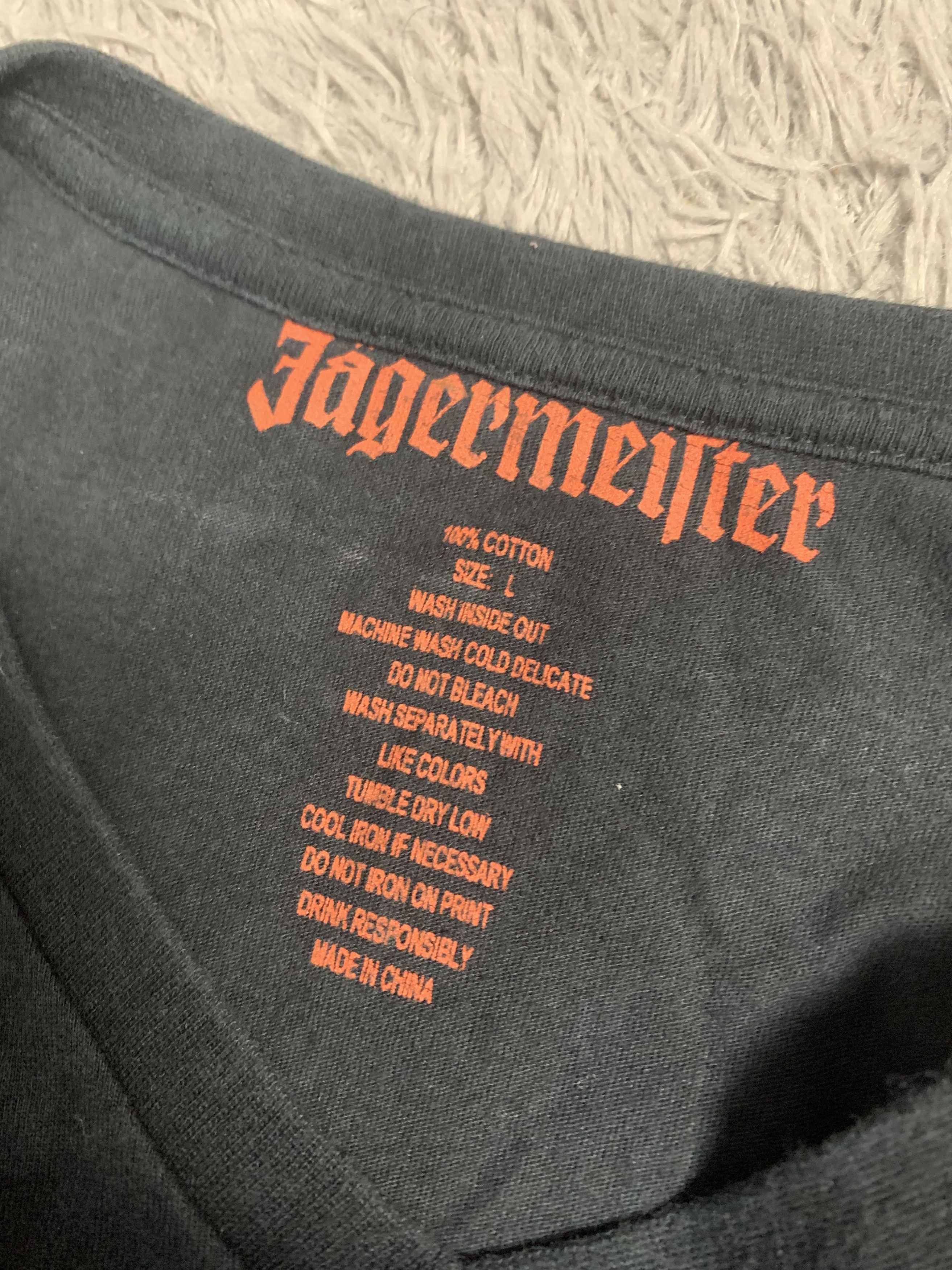 Band Tees Official Jägermeister V Neck shirt Size US L / EU 52-54 / 3 - 5 Thumbnail