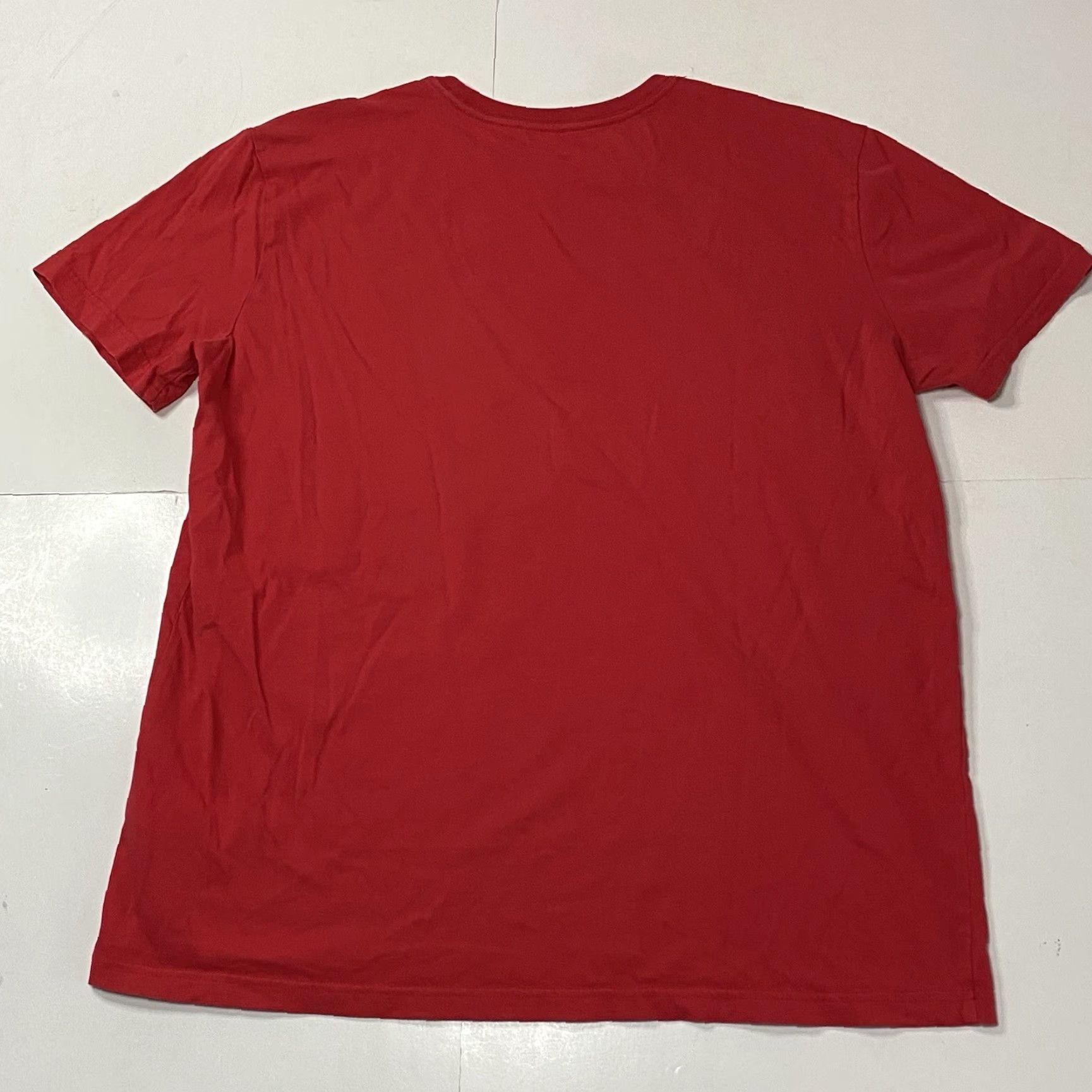 Vintage USA Short Par 4 Mens T Shirt Graphic Red M Regular Crew Neck Short Sleeve Cotton Blend Logo Graphic T Shirt USA Men Size US M / EU 48-50 / 2 - 4 Thumbnail