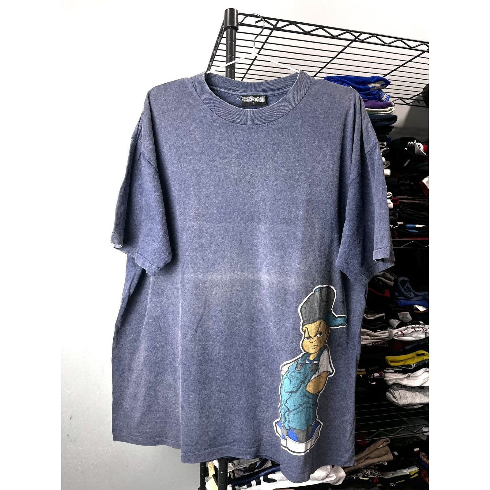 古着　90s Watson's tシャツ　vintage POP MAGAZINE × Vintage Vintage Photograph By NORMAN WATSON BODY