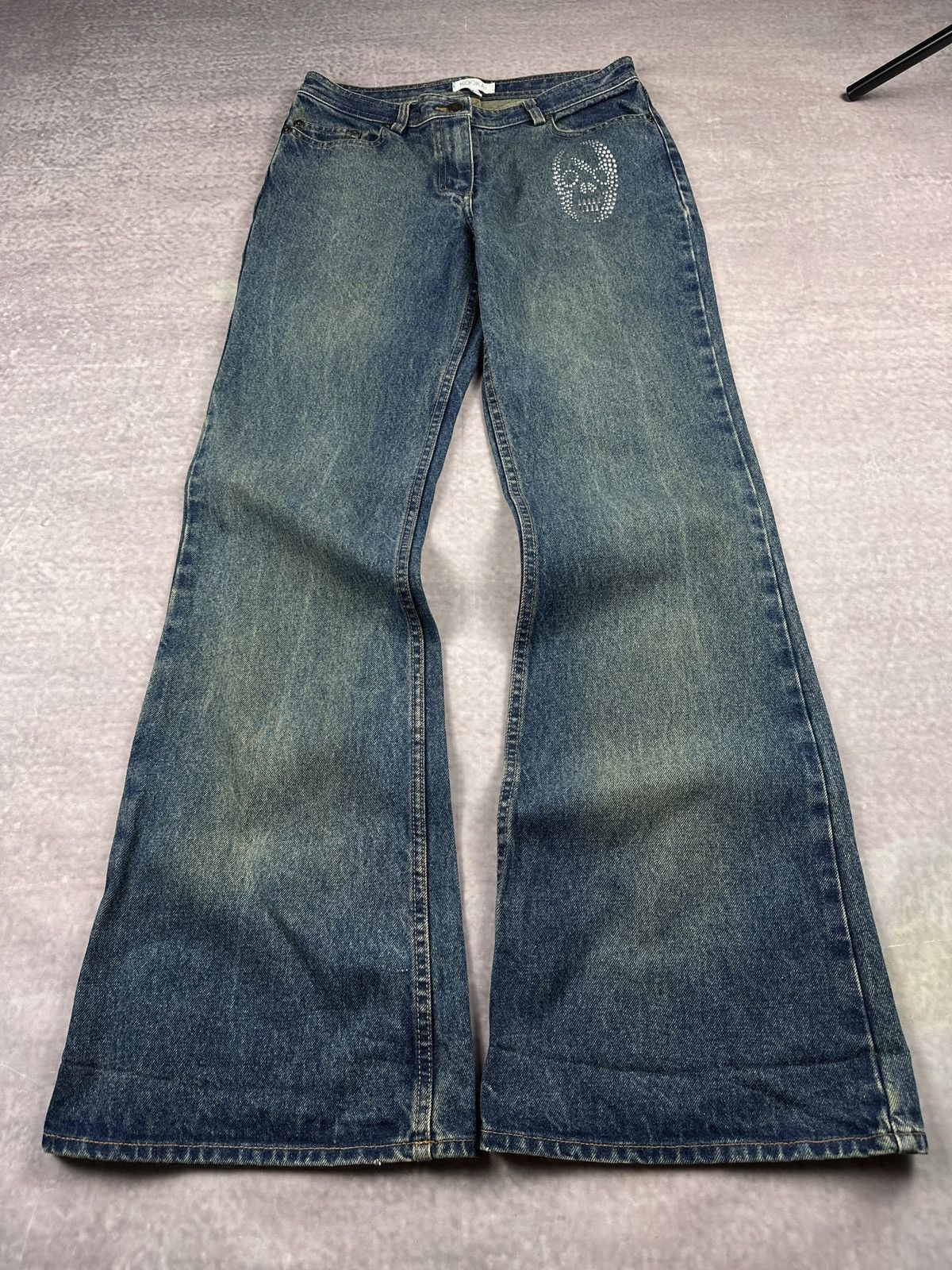 LGB WOLF 1818C 泥加工 muded ブーツカット デニム sz29 LGB WOLF 1818C 泥加工 muded ブーツカット デニム sz29 LGB (Le Grand