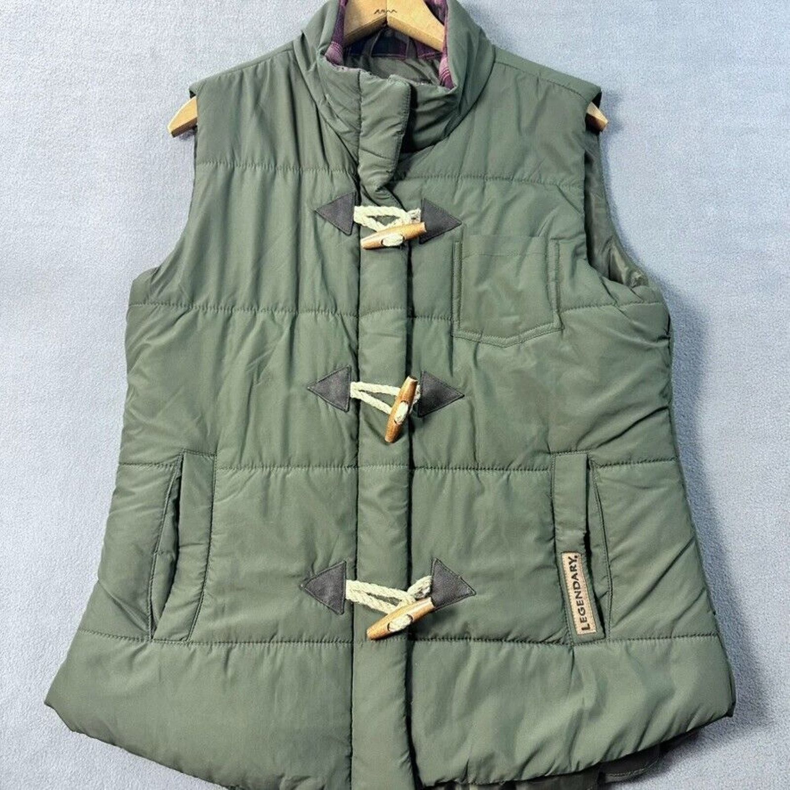 Legendary Goods Legendary Whitetails Vest Womens Sz Medium Puffer Green Zip Size M / US 6-8 / IT 42-44 - 1 Thumbnail