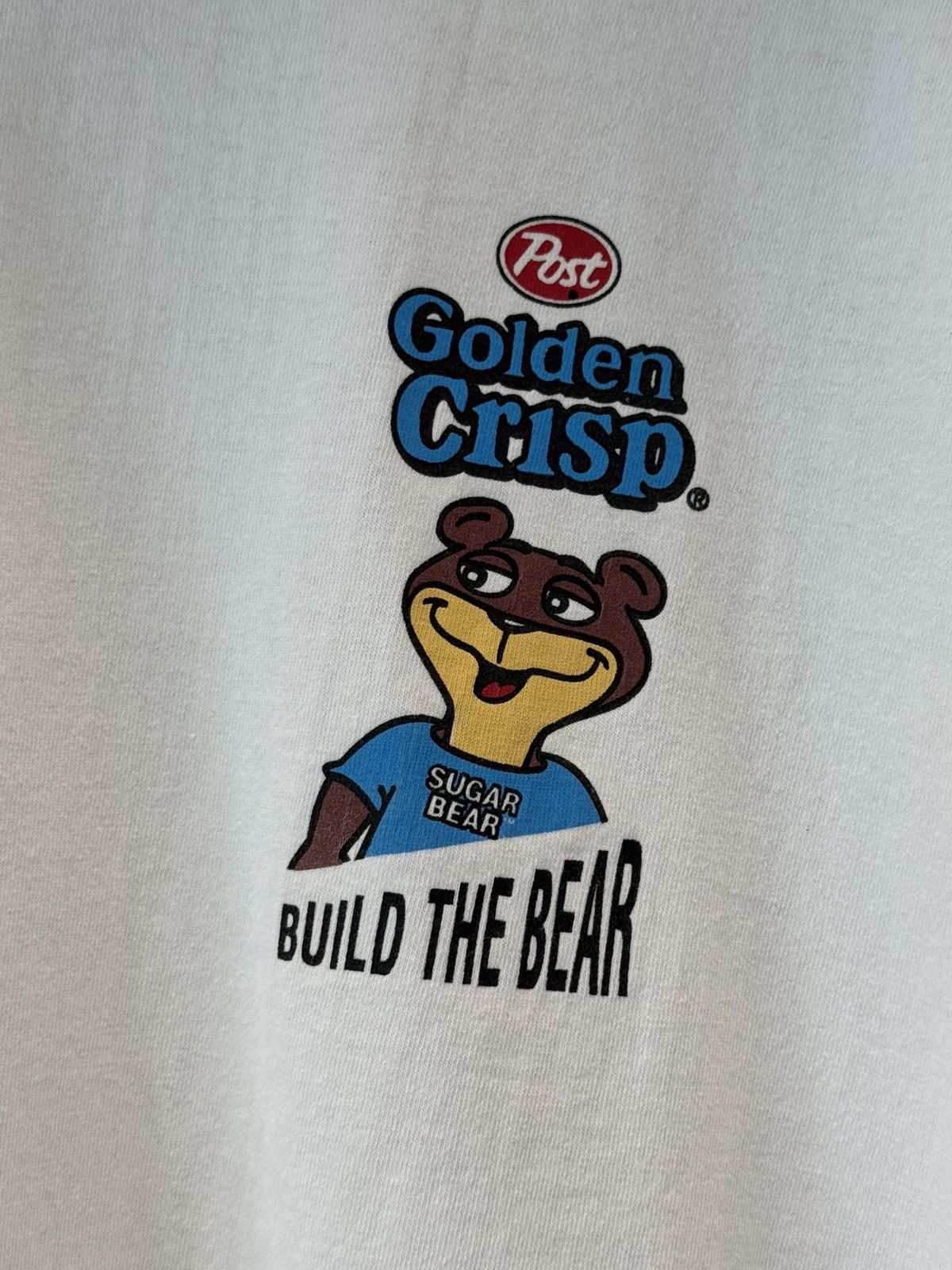 Other Vintage 90’s Golden Crisp Build The Bear Snack Tee T Shirt Size US XL / EU 56 / 4 - 8 Thumbnail
