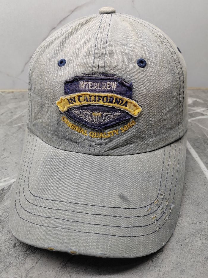 Japanese Brand Vintage Intercrew In California Distressed Style Cap Hat Size ONE SIZE - 1 Thumbnail