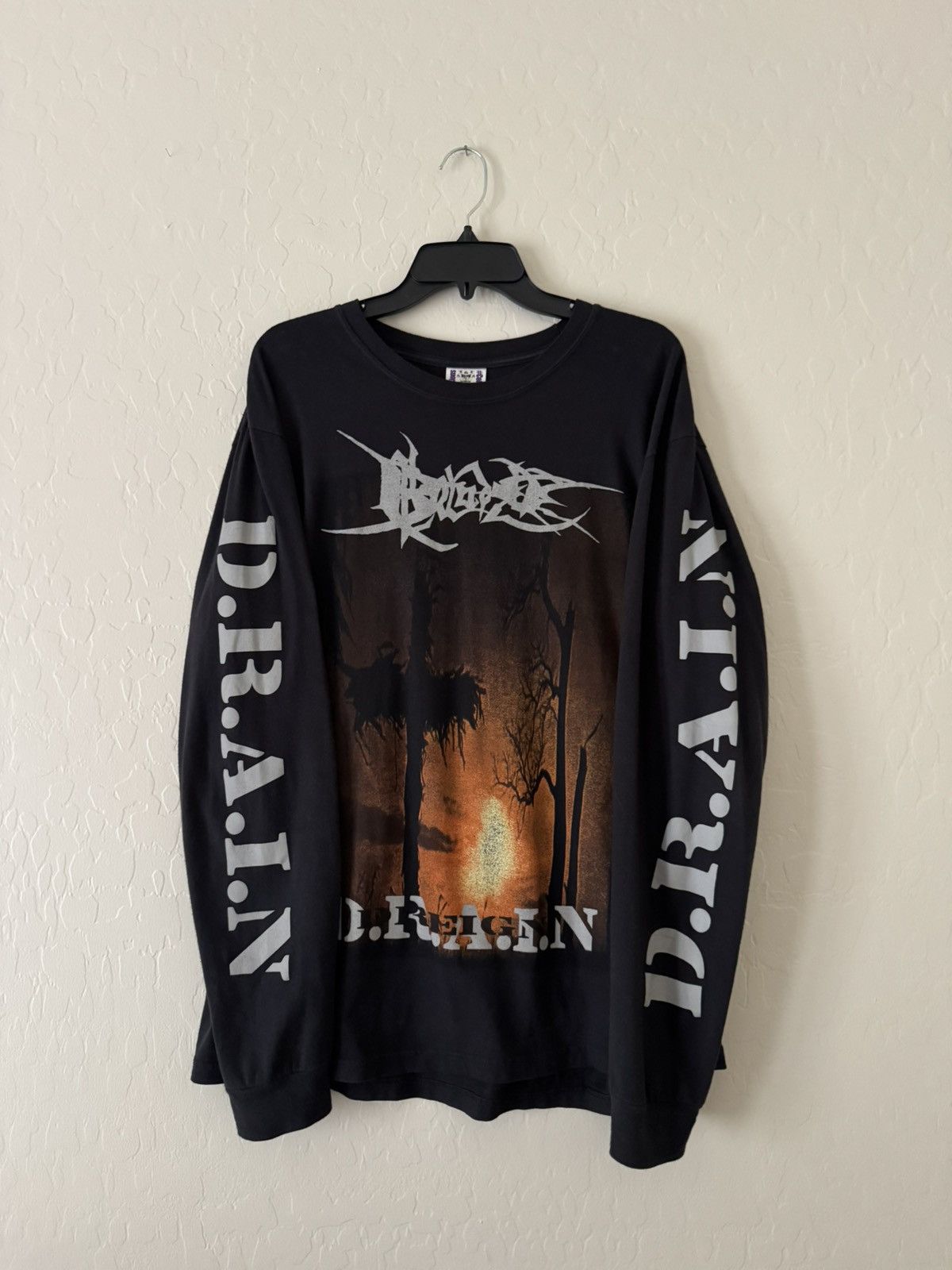 Bladee Dreign Drain Longsleeve Rare Popup Exclusive