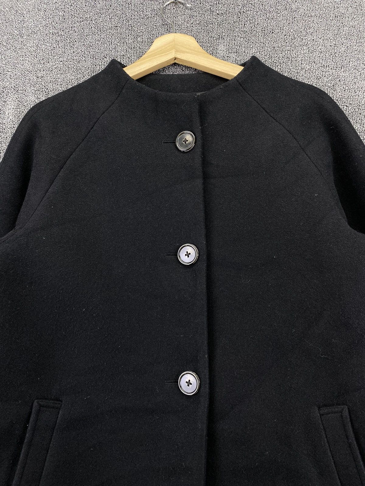 Junko Shimada Vintage Junko Shimada Black Long Jacket Size M / US 6-8 / IT 42-44 - 5 Thumbnail