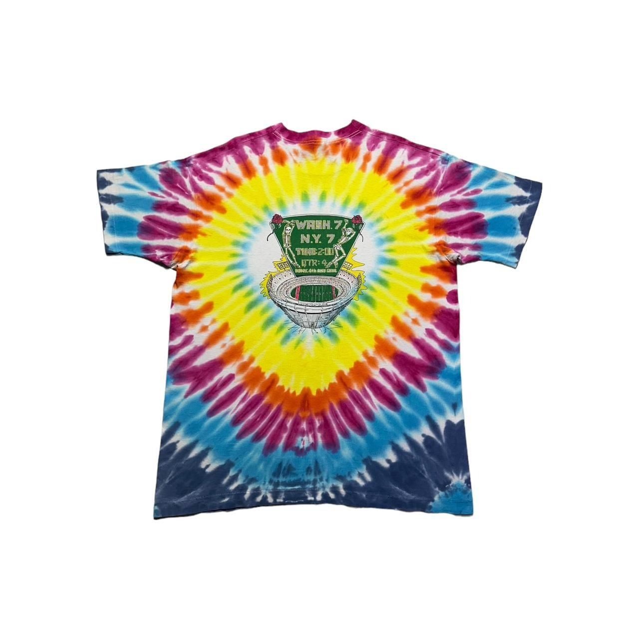 Fruit Of The Loom × Grateful Dead × Vintage Vintage Grateful Dead Rose Bowl T-Shirt Size US XL / EU 56 / 4 - 2 Thumbnail