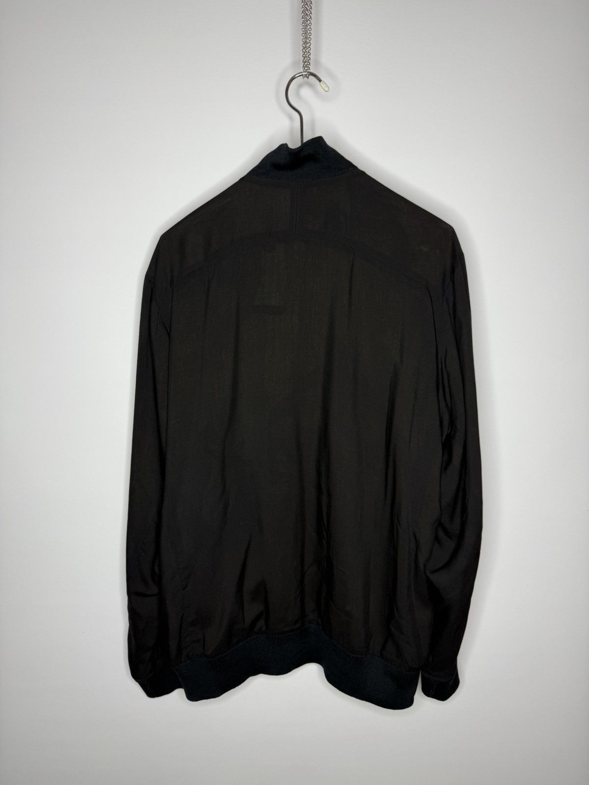 Yohji Yamamoto Yohji Yamamoto Reversible Bomber Jacket Size US XL / EU 56 / 4 - 6 Thumbnail