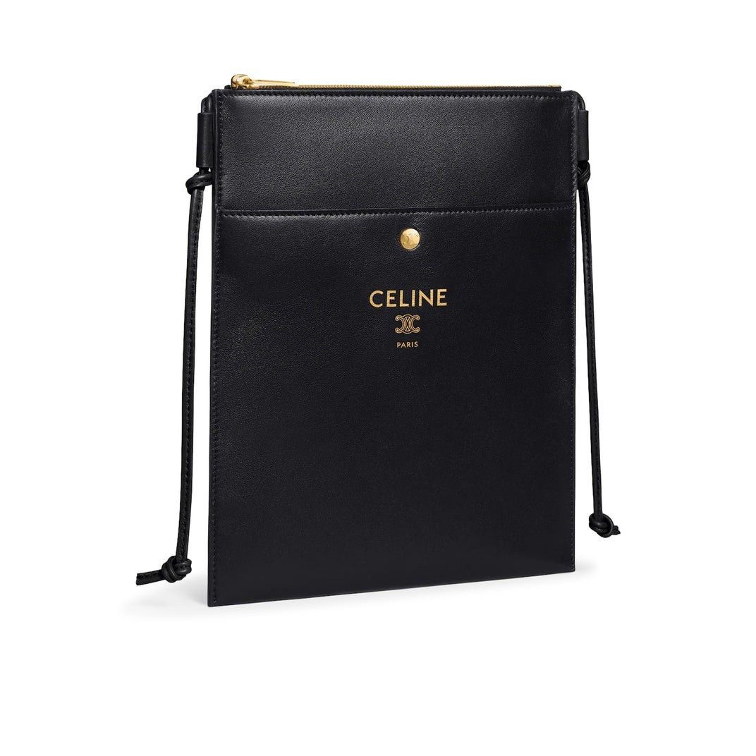 Celine CELINE Sharp Black Clutch Bag New & Authentic Size ONE SIZE - 2 Thumbnail