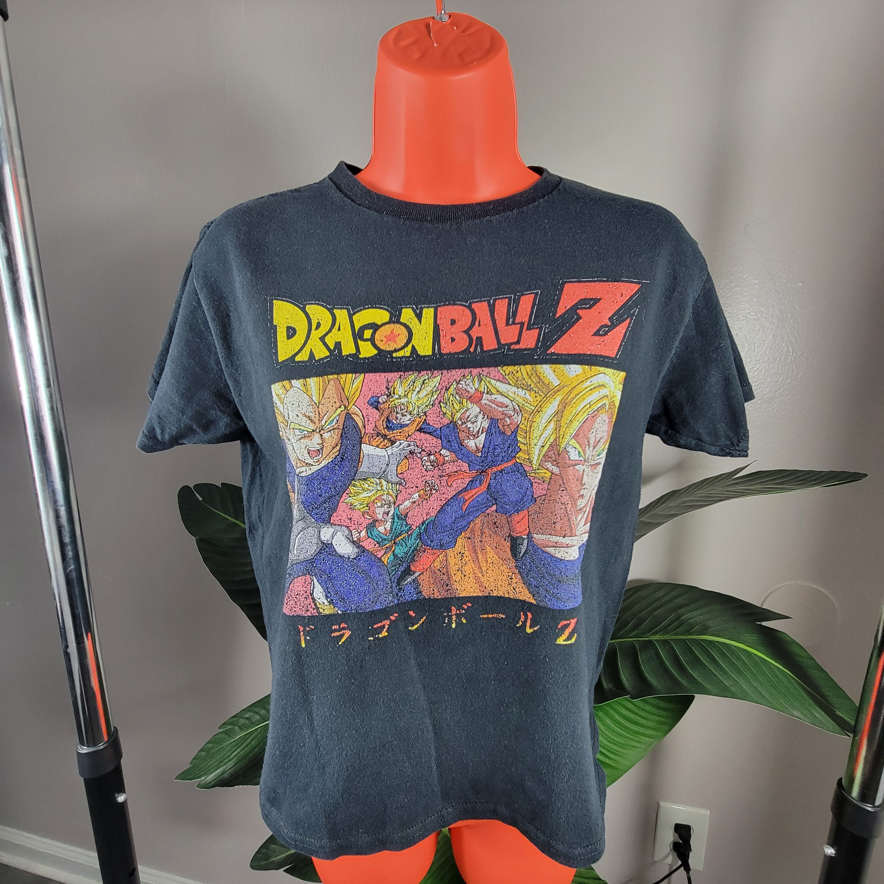 Cartoon Network Dragon Ball Z baby tee black cotton t-shirt 🐉 Size M / US 6-8 / IT 42-44 - 2 Thumbnail
