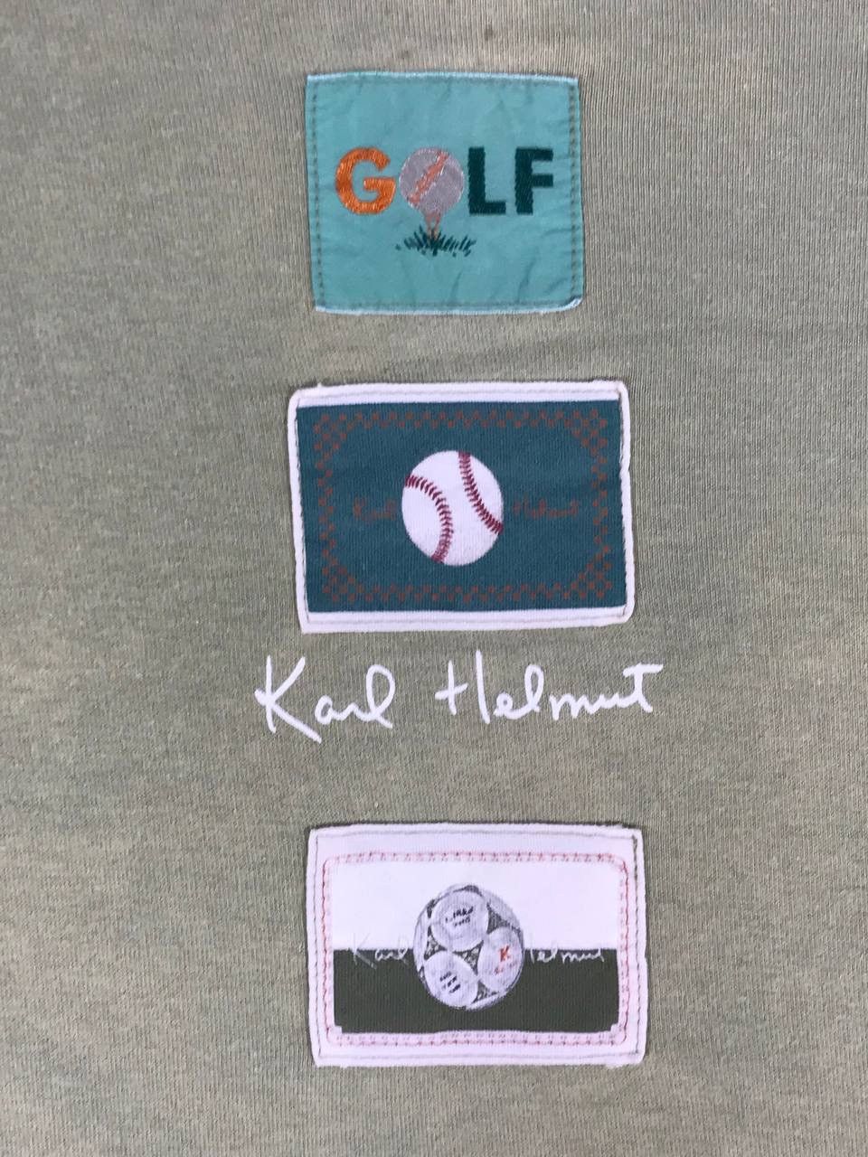 Japanese Brand × Karl Helmut patchworks logo design golf Size US L / EU 52-54 / 3 - 4 Thumbnail