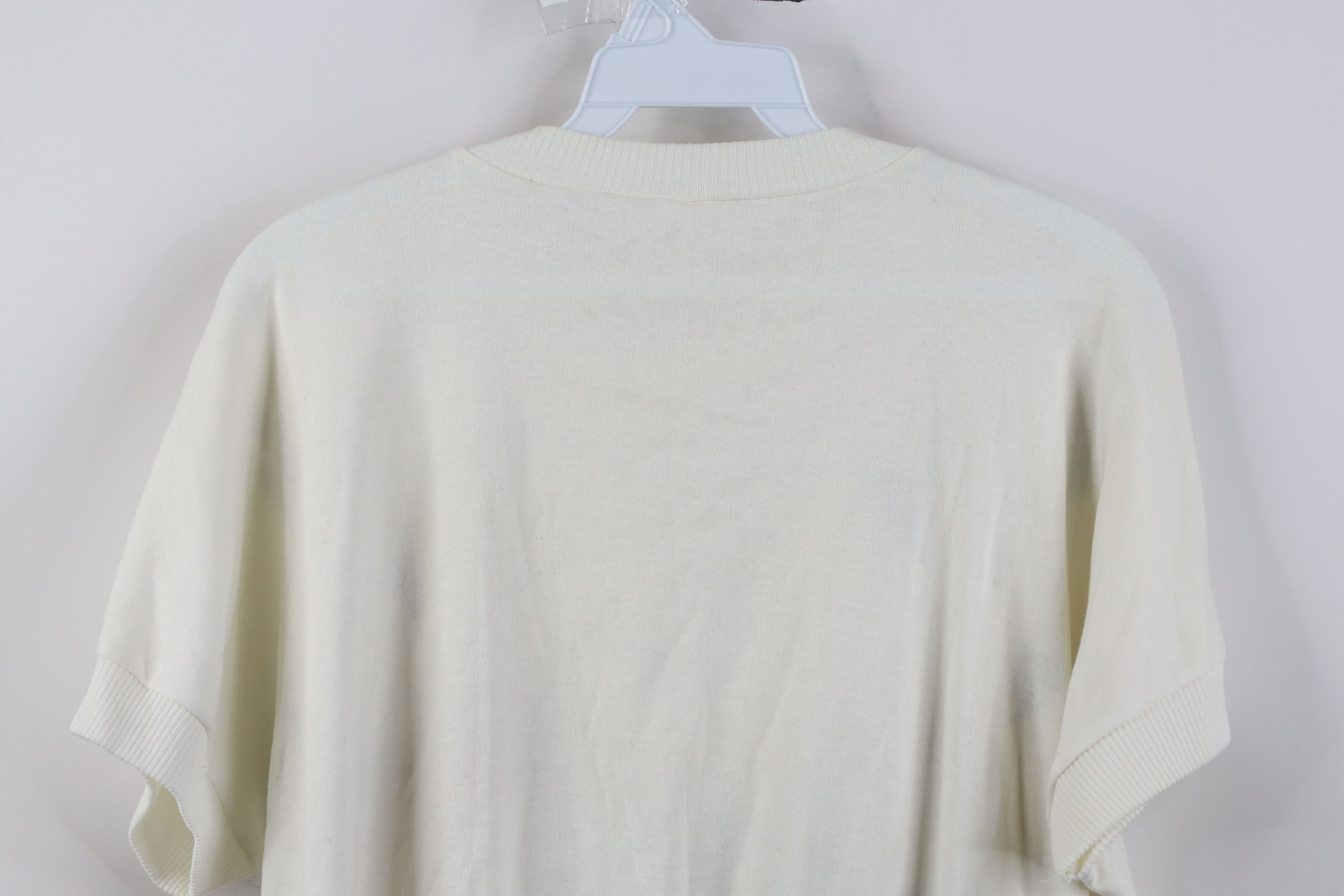 Vintage Vintage 80s Streetwear Dolman Sleeve Flower Pullover T-Shirt Size M / US 6-8 / IT 42-44 - 12 Thumbnail