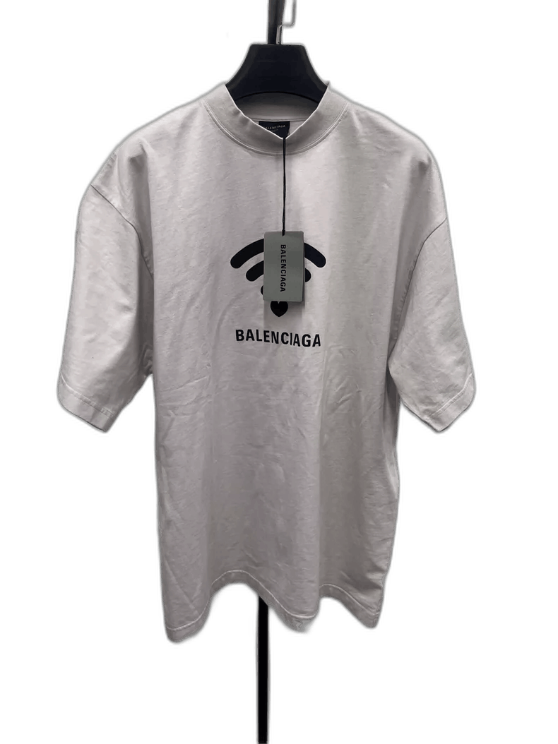 Balenciaga Balenciaga Heart Wifi Signal Logo T-shirt-yf Size US XS / EU 42 / 0 - 1 Thumbnail