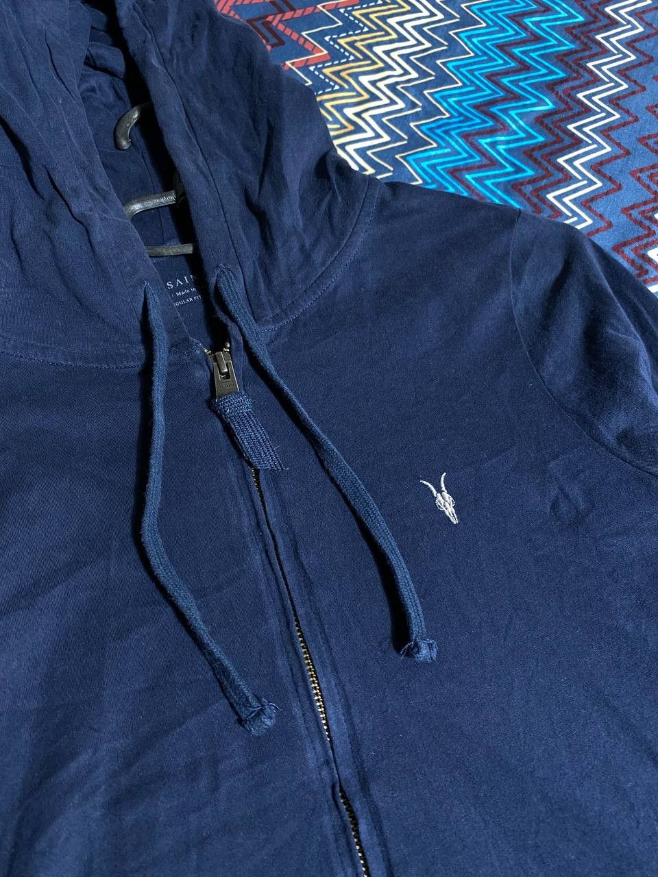 Allsaints × Vintage Vintage Allsaints Zip-up Hoodie Y2K Size US XS / EU 42 / 0 - 6 Thumbnail