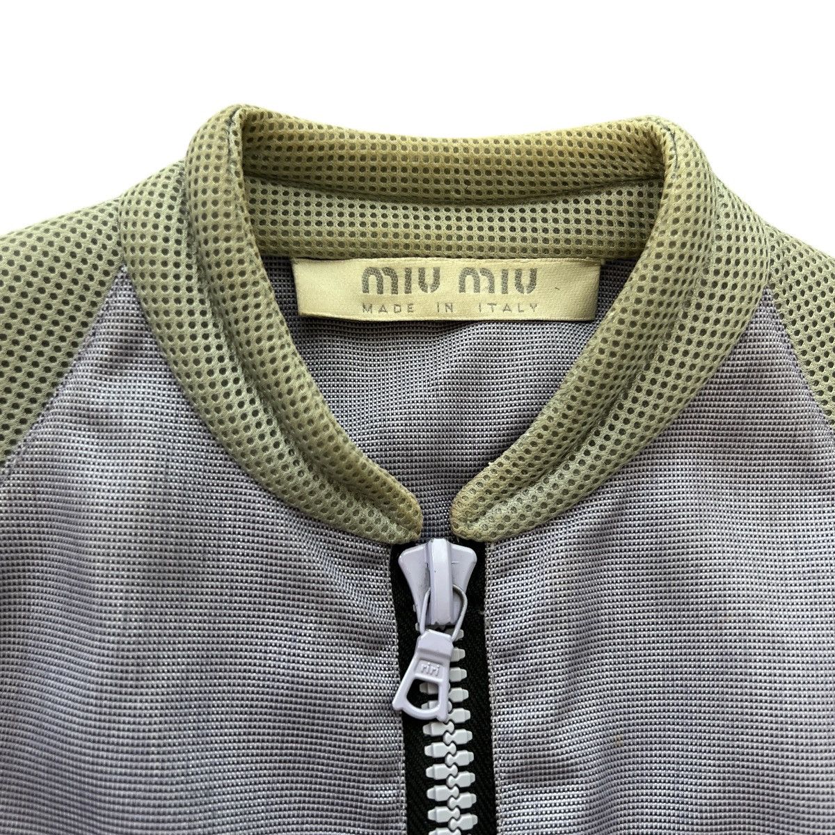 Miu Miu Miu Miu Mesh Padded Light Jacket Size XS / US 0-2 / IT 36-38 - 3 Thumbnail