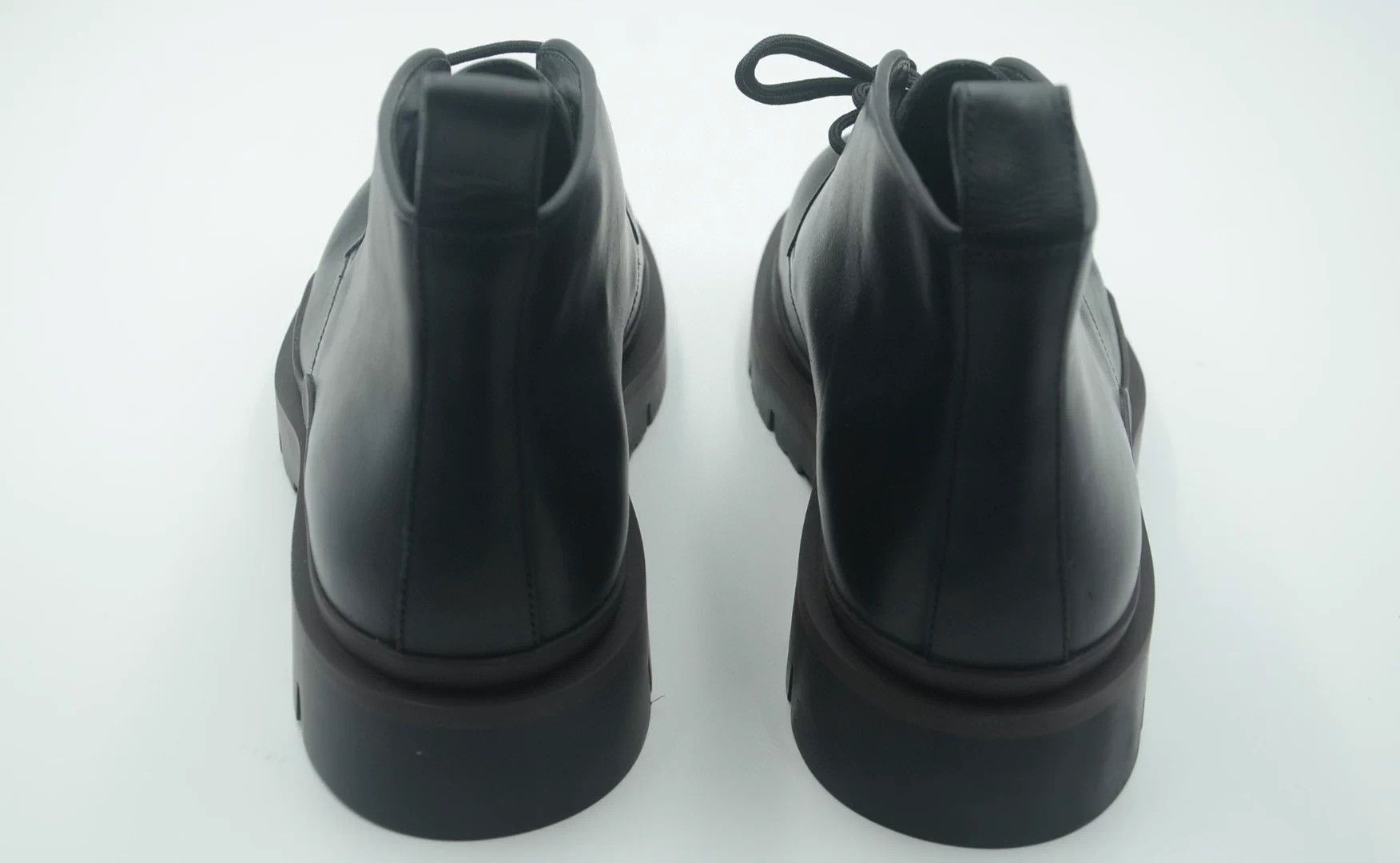 Bottega Veneta BV Men's Black Platform Short Boots Size US 8.5 / EU 41-42 - 3 Thumbnail