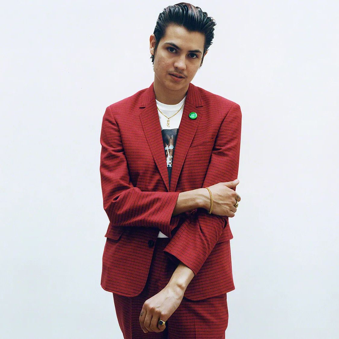 Supreme SS19 red plaid suit Size 38R - 10 Thumbnail