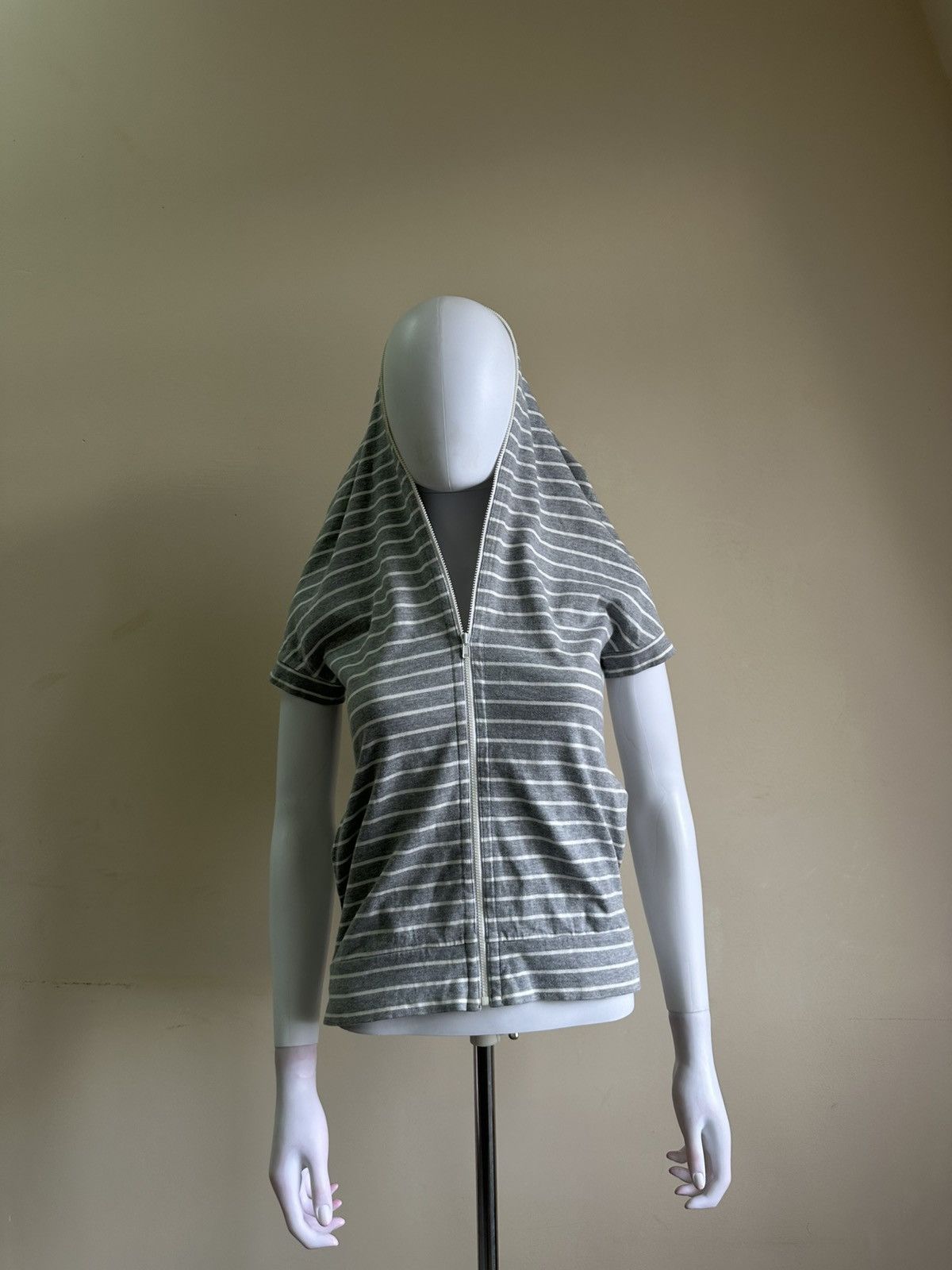 Yohji Yamamoto Yohji Yamamoto full zip t shirt rare Size S / US 4 / IT 40 - 6 Thumbnail