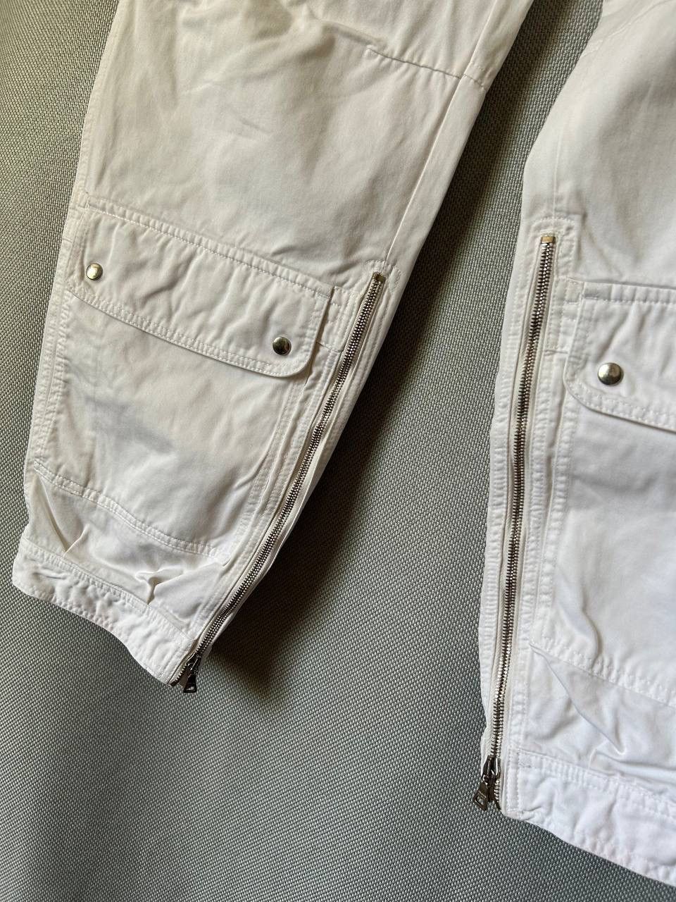 Prada Archive Prada Cargo White Denim Pants Size US 34 / EU 50 - 3 Thumbnail