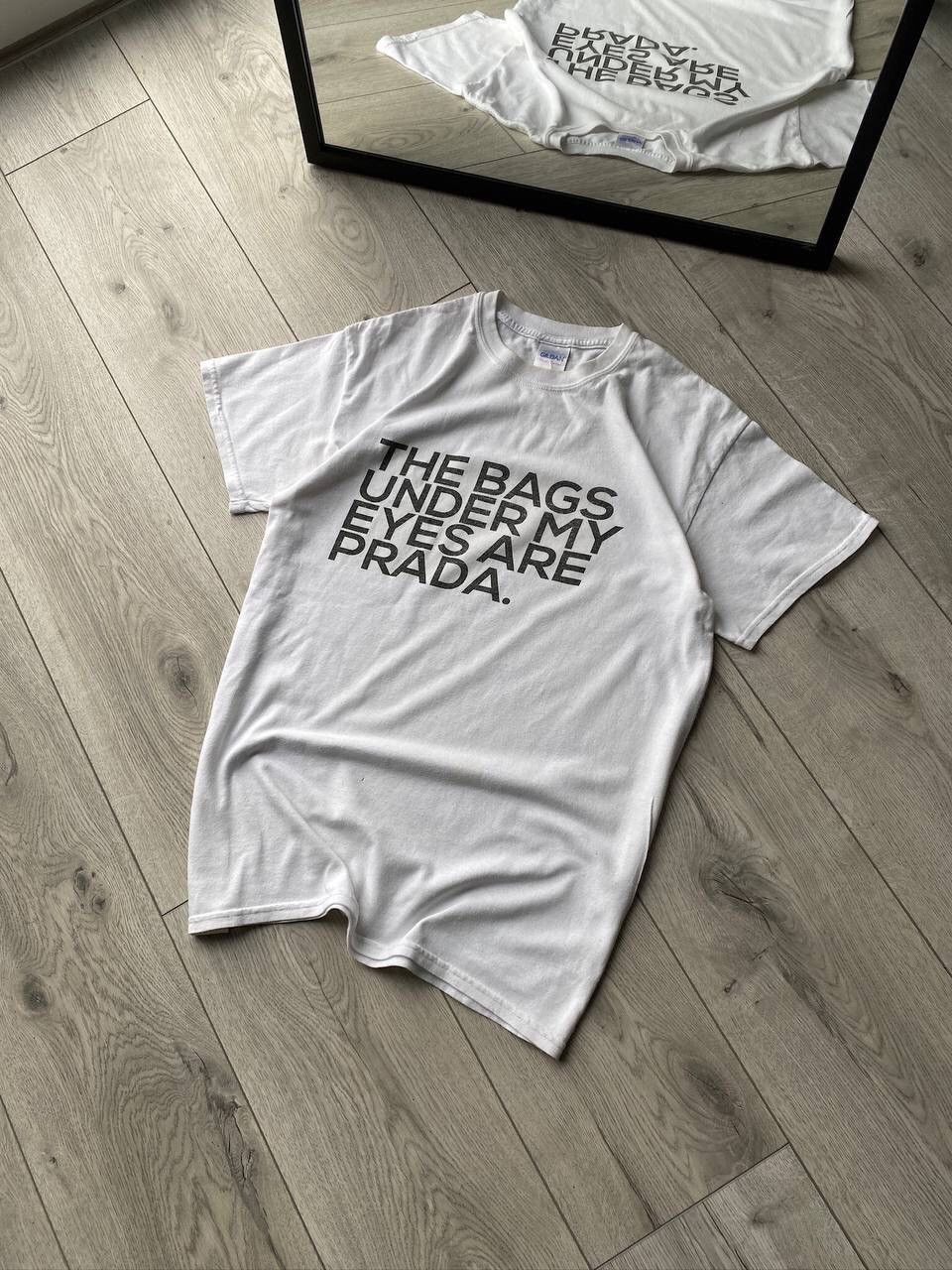 Vintage Vintage Humour Prada Bags Under My Eyes Tshirt Rare Grailed