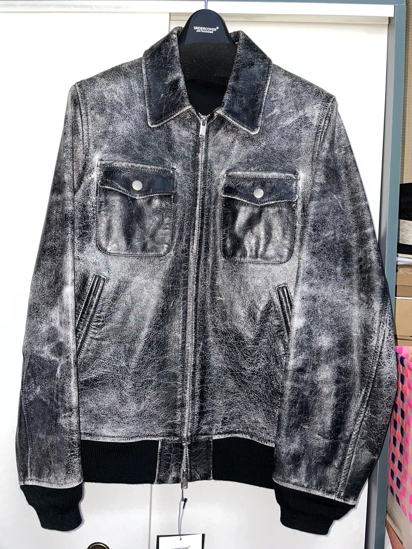 Undercover Undercover 17Aw Old Leather Clothes -" -DMC Size US S / EU 44-46 / 1 - 1 Thumbnail