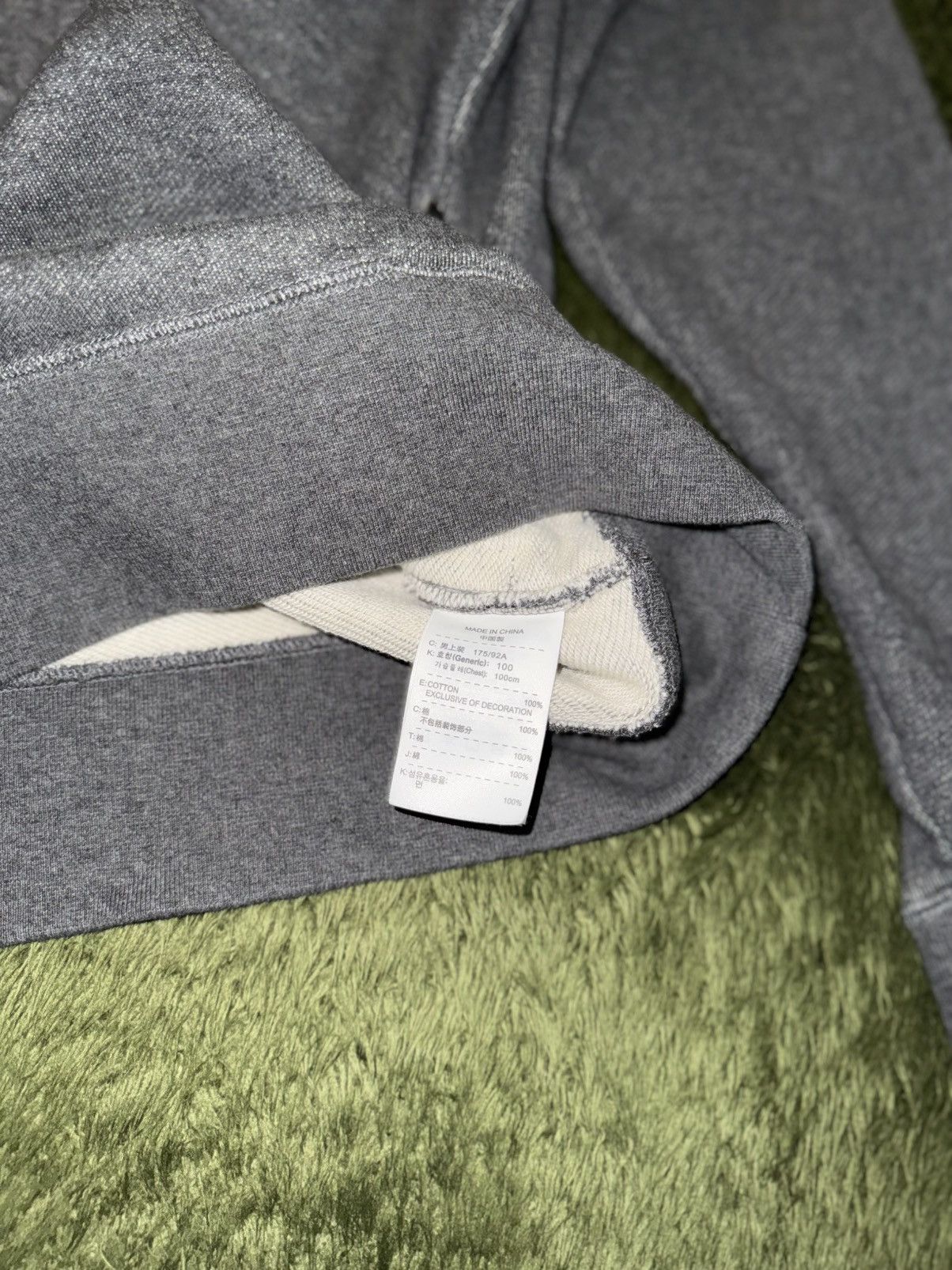 Nike [L] Nike F.F.F. France Football Zip Pocket Sweatshirt Grey Size US L / EU 52-54 / 3 - 6 Thumbnail