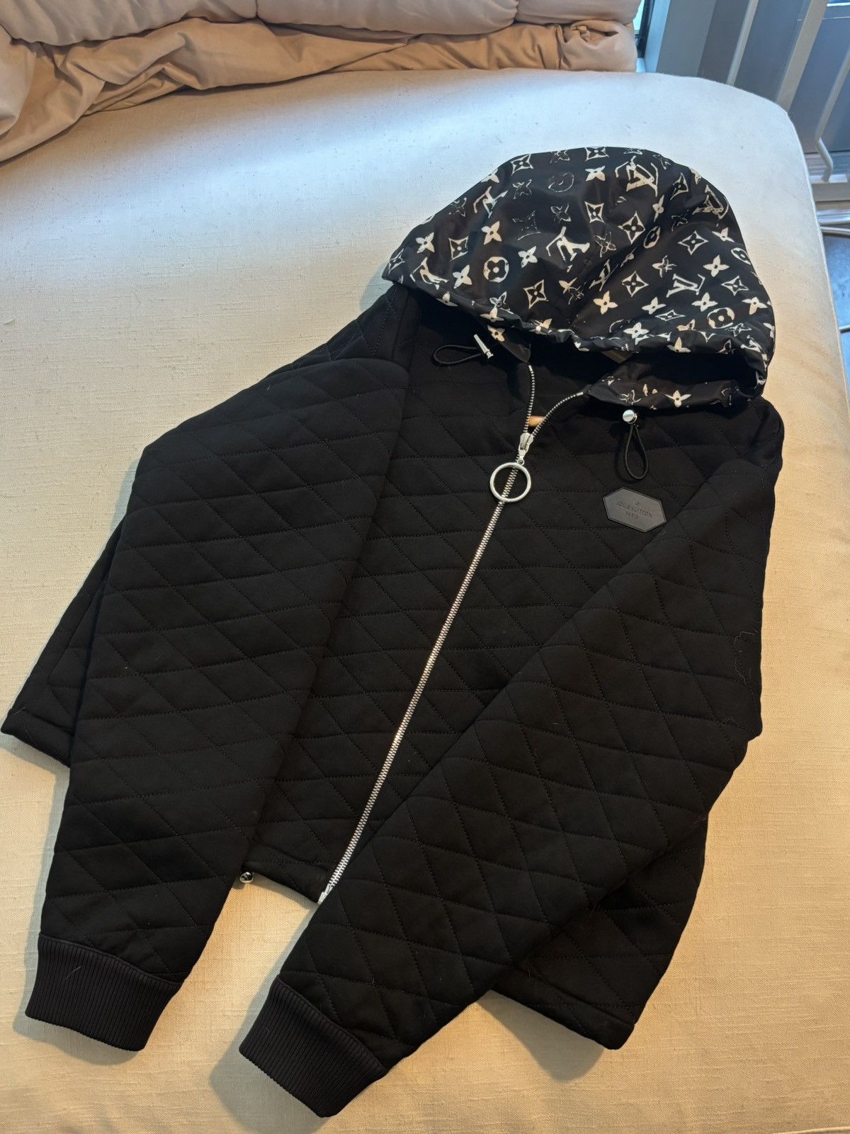 Louis Vuitton Louis Vuitton Quilted Zip-Up Hoodie Size XS / US 0-2 / IT 36-38 - 1 Thumbnail