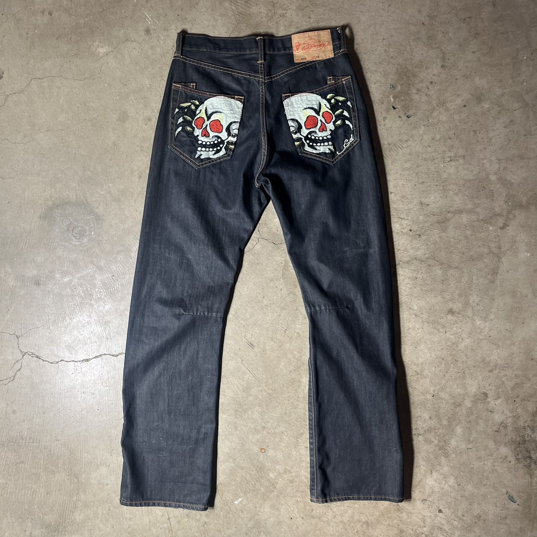 Ed Hardy Ed Hardy Black Spider Denim Size US 32 / EU 48 - 2 Thumbnail