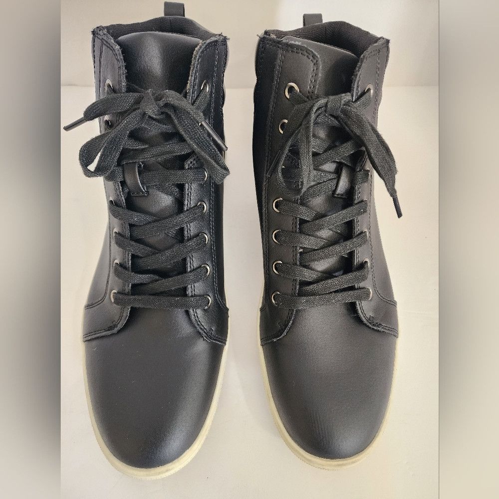 Sneakerboy Goodfellow & Co Men's Black High-Top Lace-Up Sneaker Size US 12 / EU 45 - 9 Thumbnail