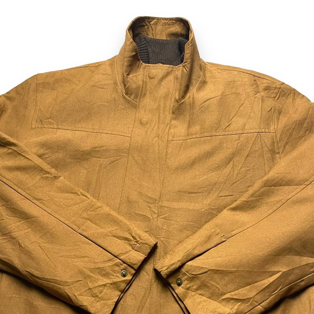 Kansai Yamamoto 🇯🇵 KANSAI JAPAN BUTTON UP FULL ZIP SUEDE HEAVY COAT JACKET Size US XL / EU 56 / 4 - 5 Thumbnail
