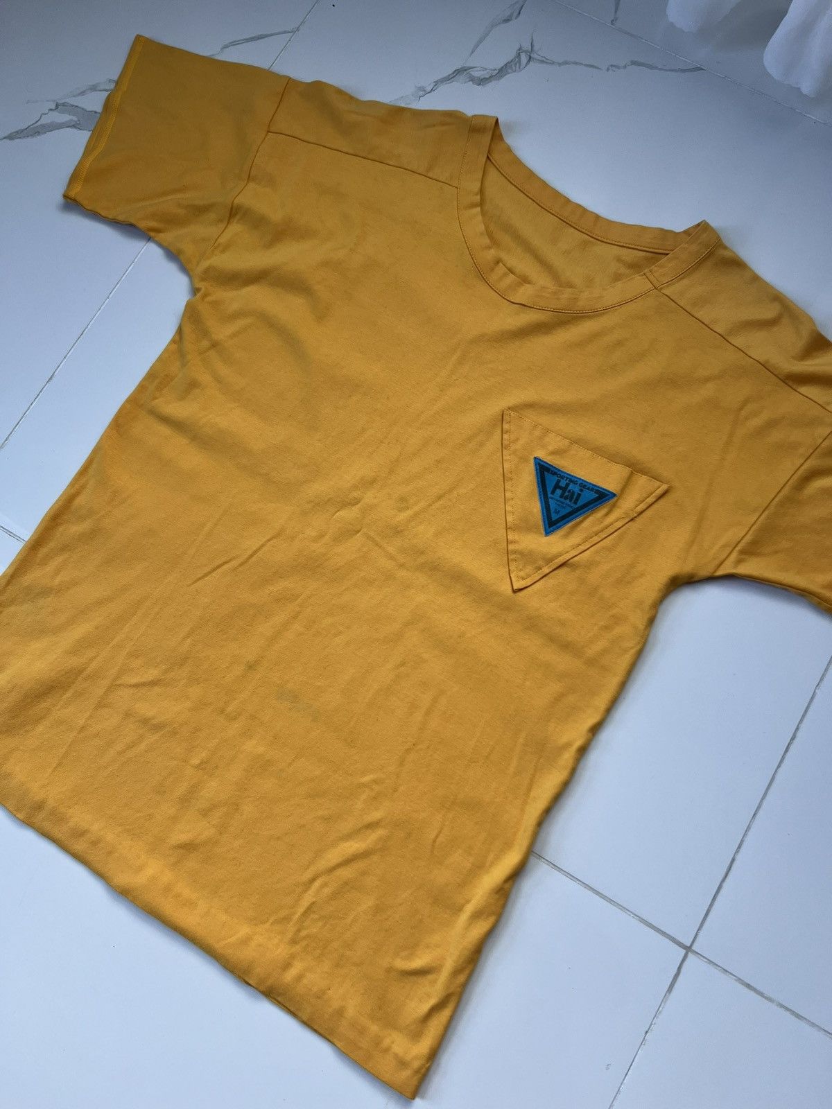 Hai Sporting Gear × Issey Miyake × Vintage 00’s HAI SPORTING GEAR ISSEY MIYAKE STUDIO TEE Y2K RARE Size US S / EU 44-46 / 1 - 2 Thumbnail