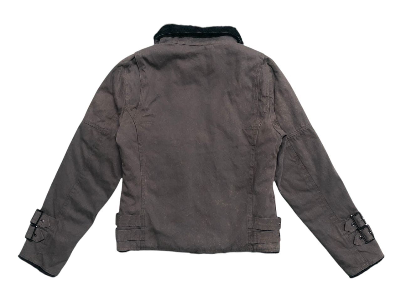 Lad Musician ARCHIVE🔥Lad Bikers Jacket Acrylic Sherpa Lined Jacket Fedad Size US S / EU 44-46 / 1 - 2 Thumbnail