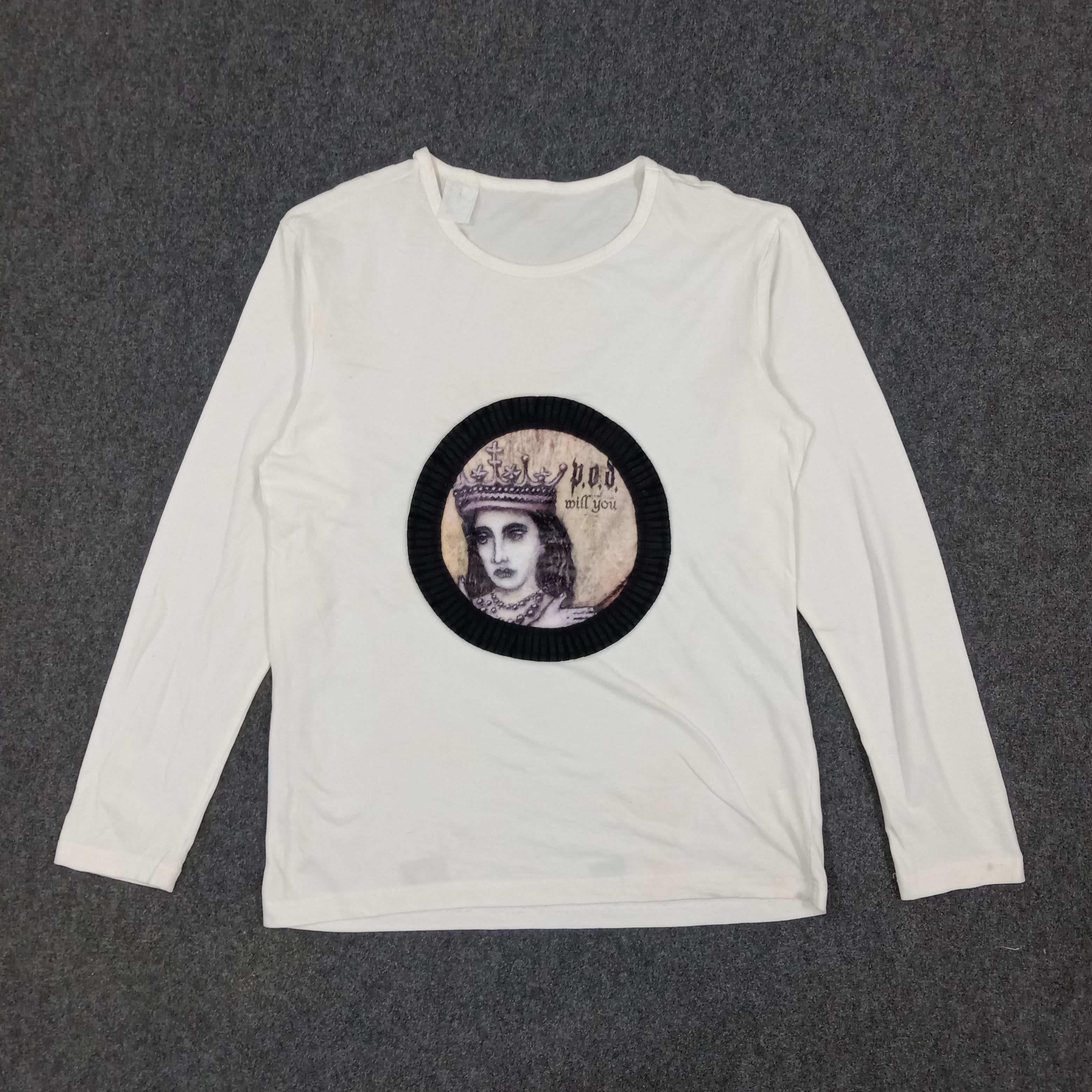 Band Tees × Vintage Vintage P.O.D Will You Cover Album Metal Band Tshirt Size US L / EU 52-54 / 3 - 1 Thumbnail